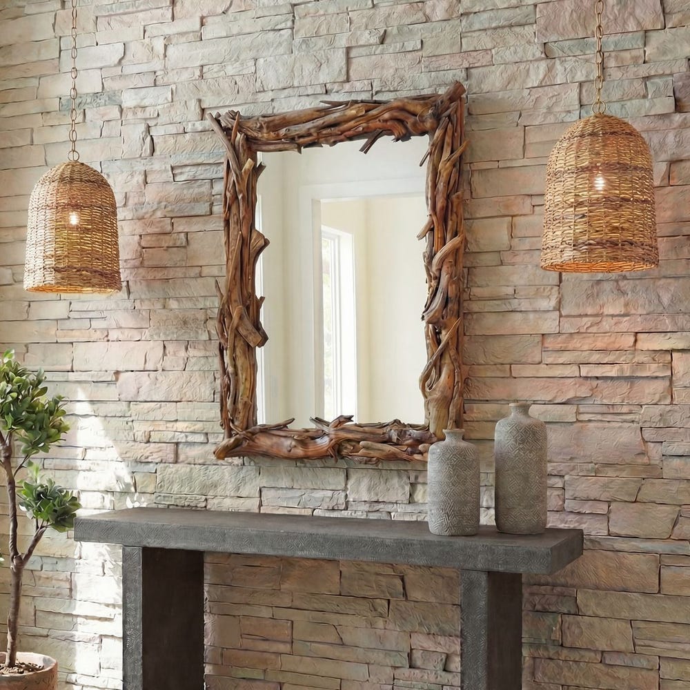 Uttermost Rooted Reflection Mirror