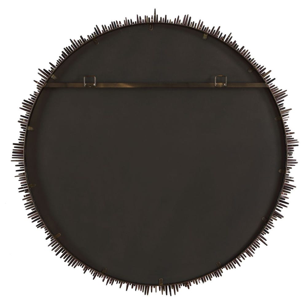Uttermost Tiger Sea Urchin Round Mirror
