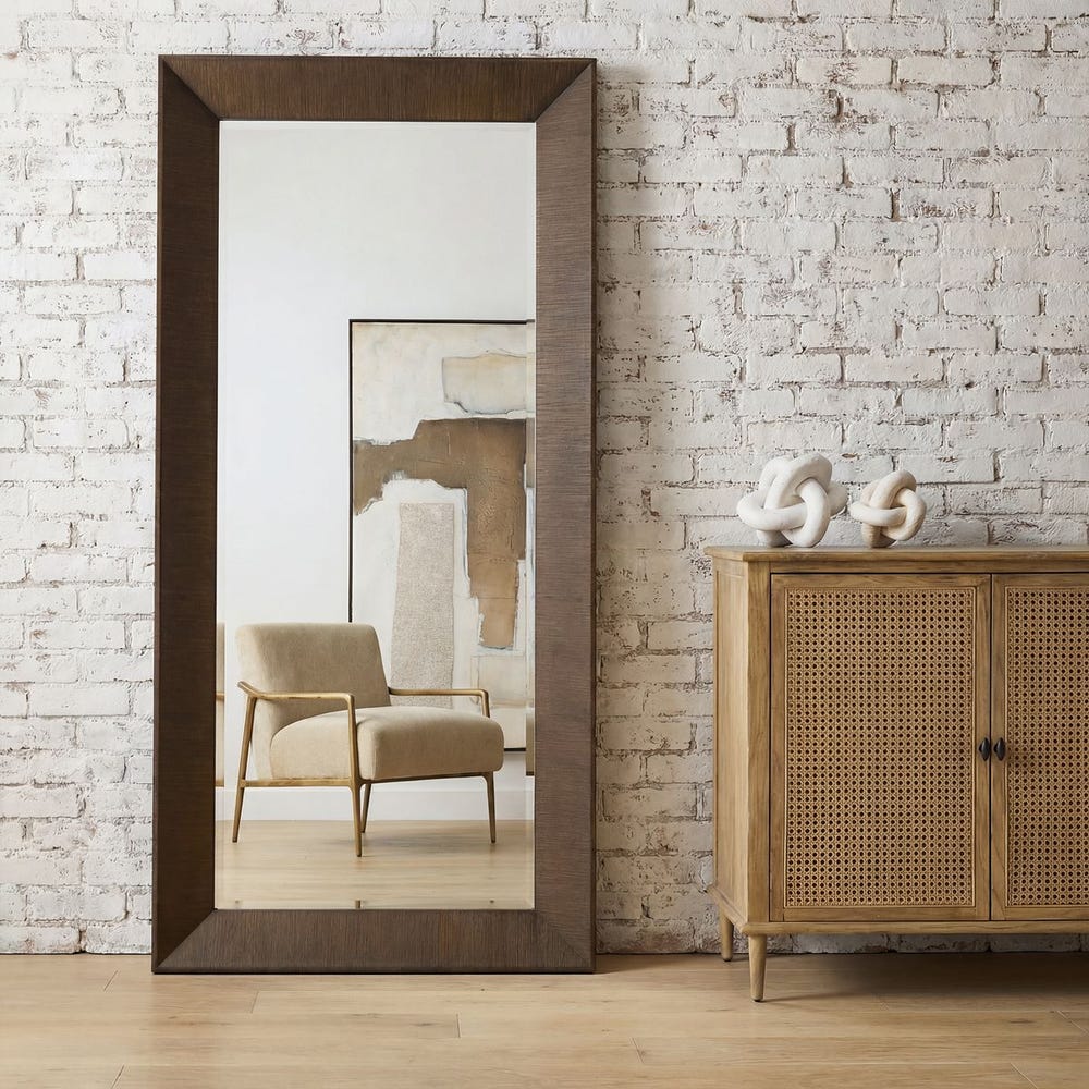 Uttermost Pearce Tall Walnut Mirror