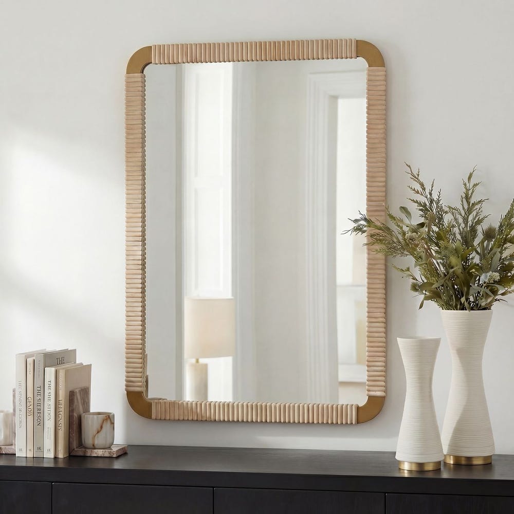 Uttermost Heinrich Wood Mirror