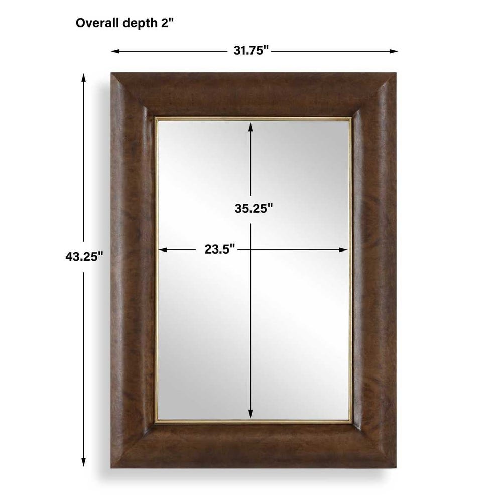 Uttermost Donovan Wood Mirror