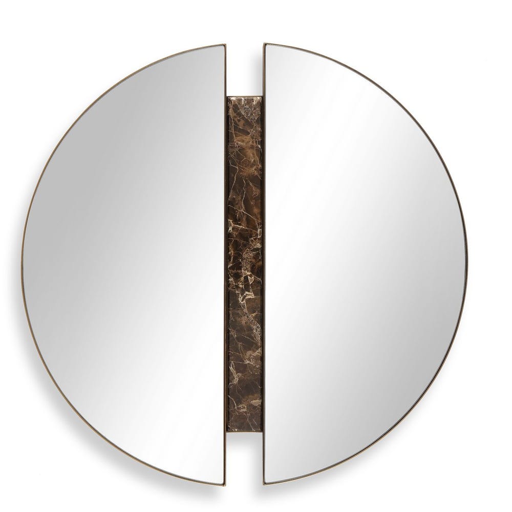 Uttermost Hanover Divided Round Mirror