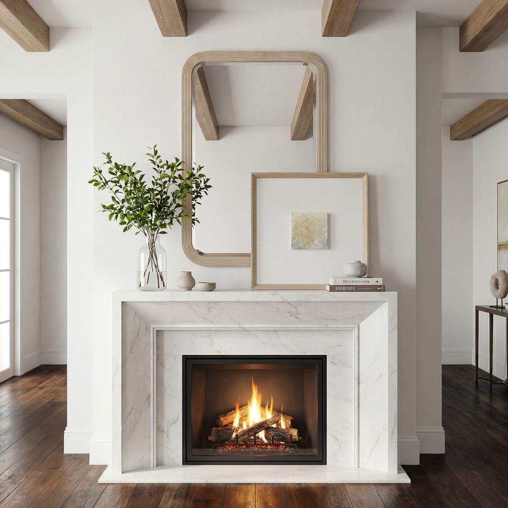 Uttermost Emari Warm Gray Mirror