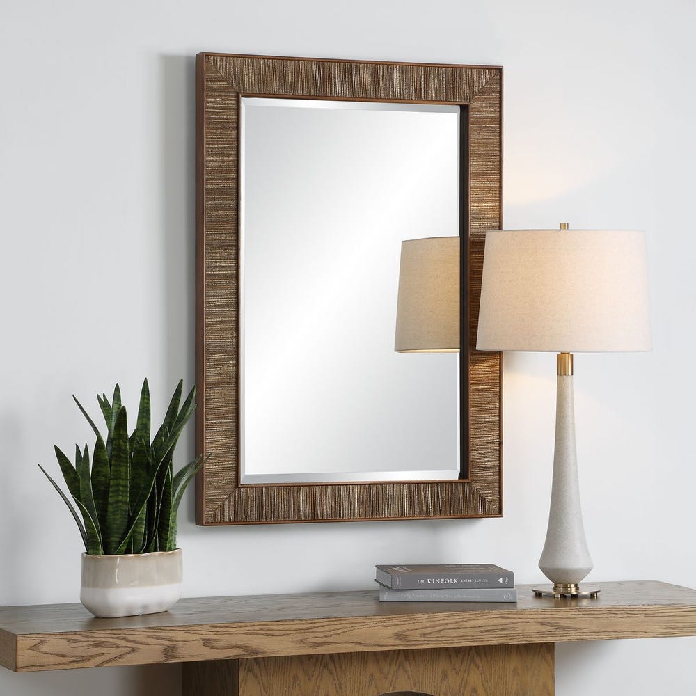 Uttermost Aldous Walnut Mirror