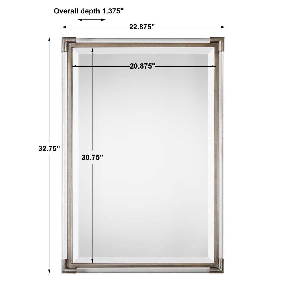 Uttermost Mackai Metallic Silver Mirror