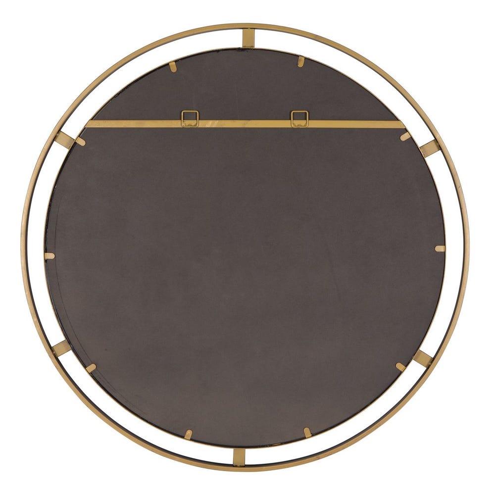 Uttermost Carrizo Bronze Round Mirror