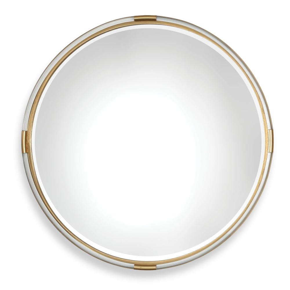 Uttermost Mackai Round Gold Mirror