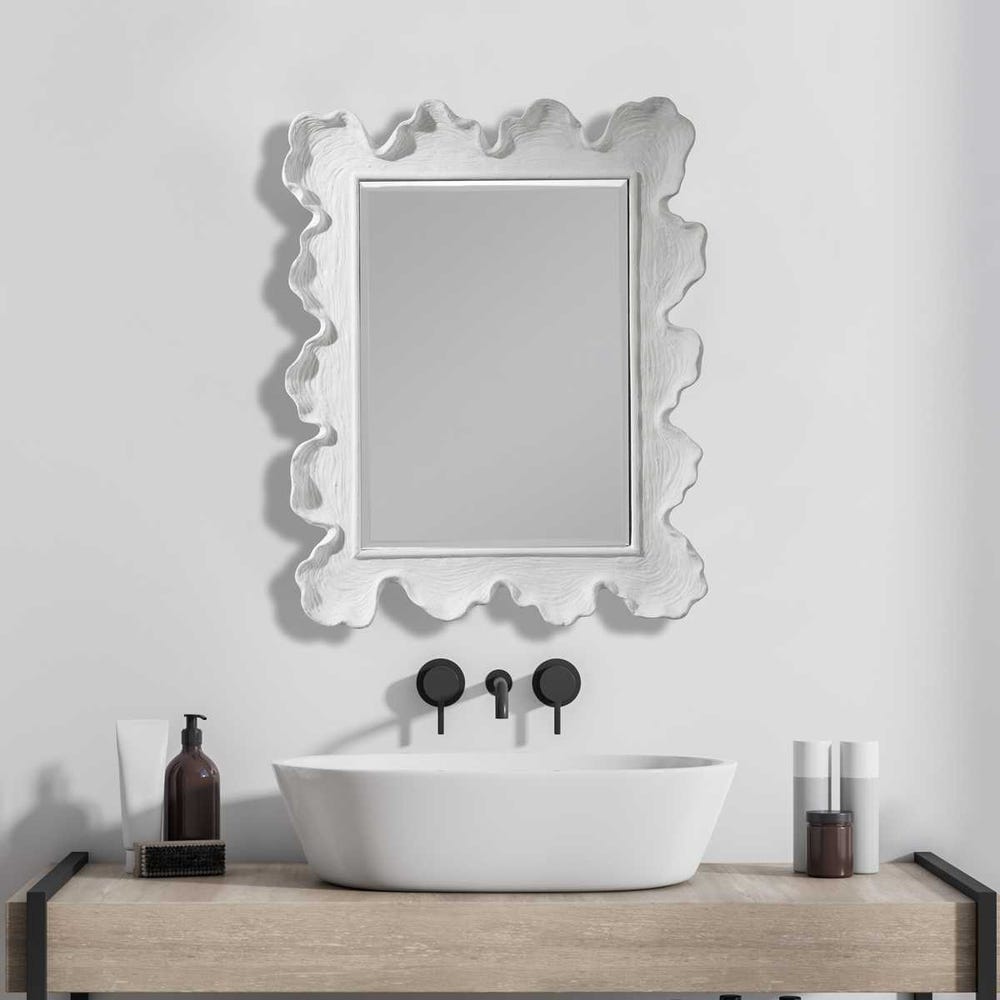 Uttermost Sea Coral Mirror
