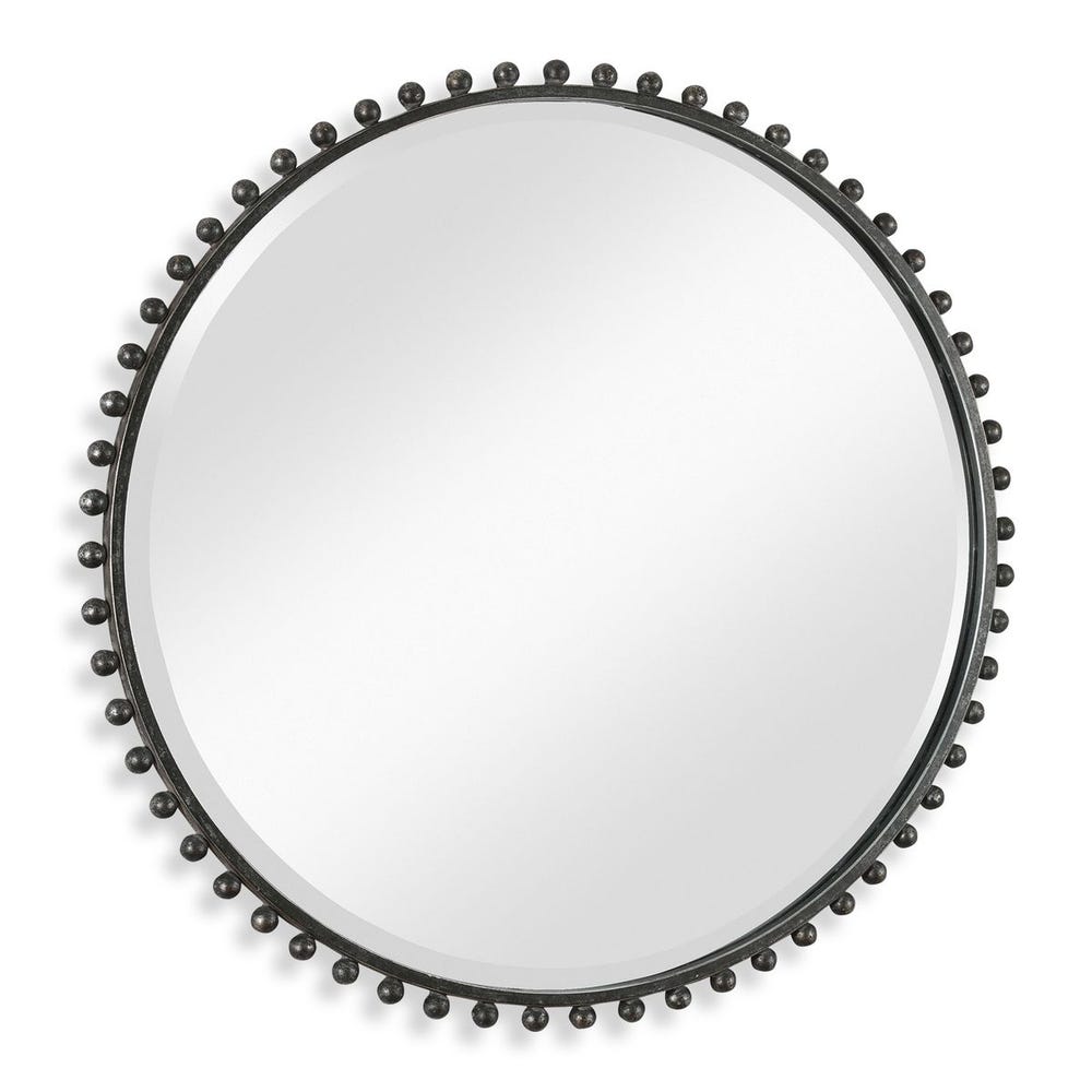 Uttermost Taza Round Mirror