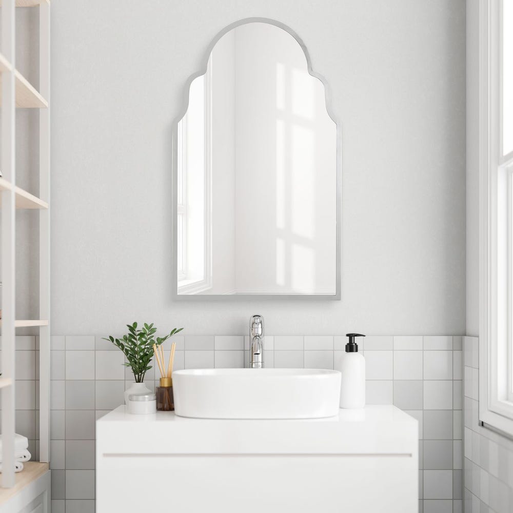 Uttermost Brayden Nickel Arch Mirror