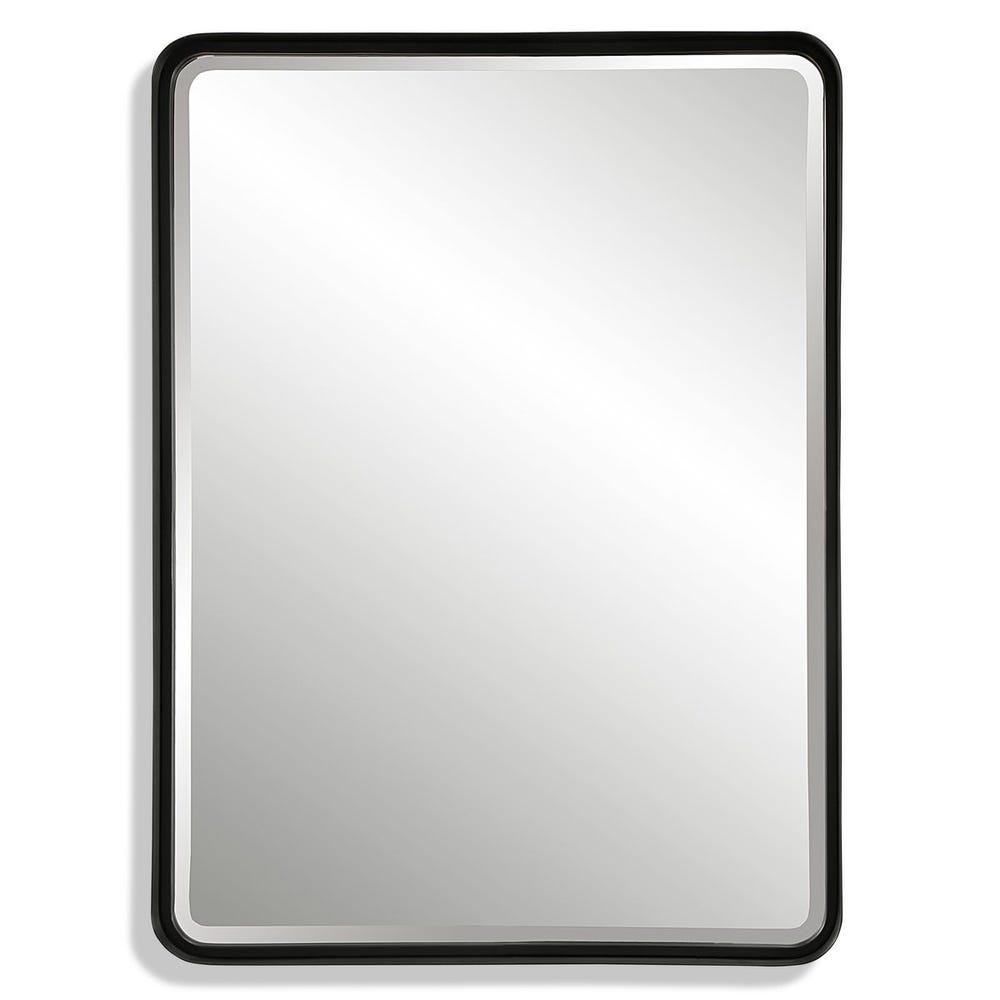 Uttermost Crofton Black Large Mirror