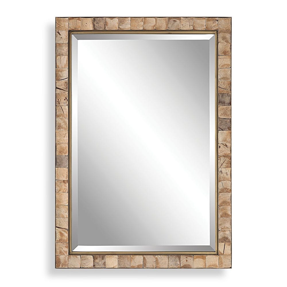Uttermost Cocos Coconut Shell Mirror