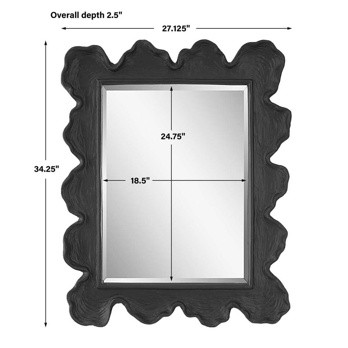 Uttermost Sea Coral Mirror