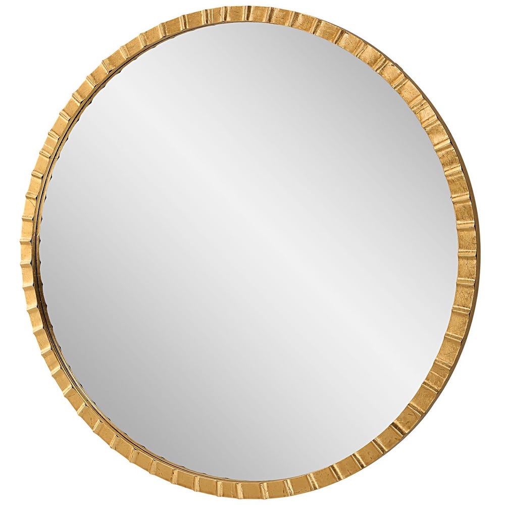 Uttermost Dandridge Round Industrial Mirror