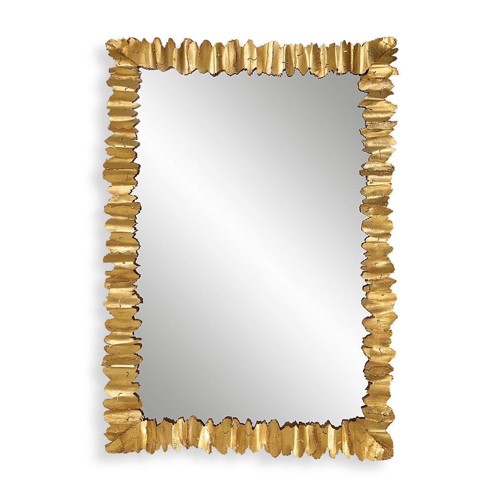 Uttermost Lev Antique Gold Mirror