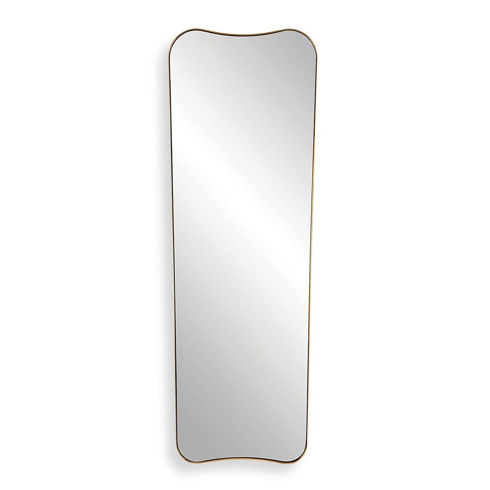 Uttermost Belvoir Large Antique Brass Mirror
