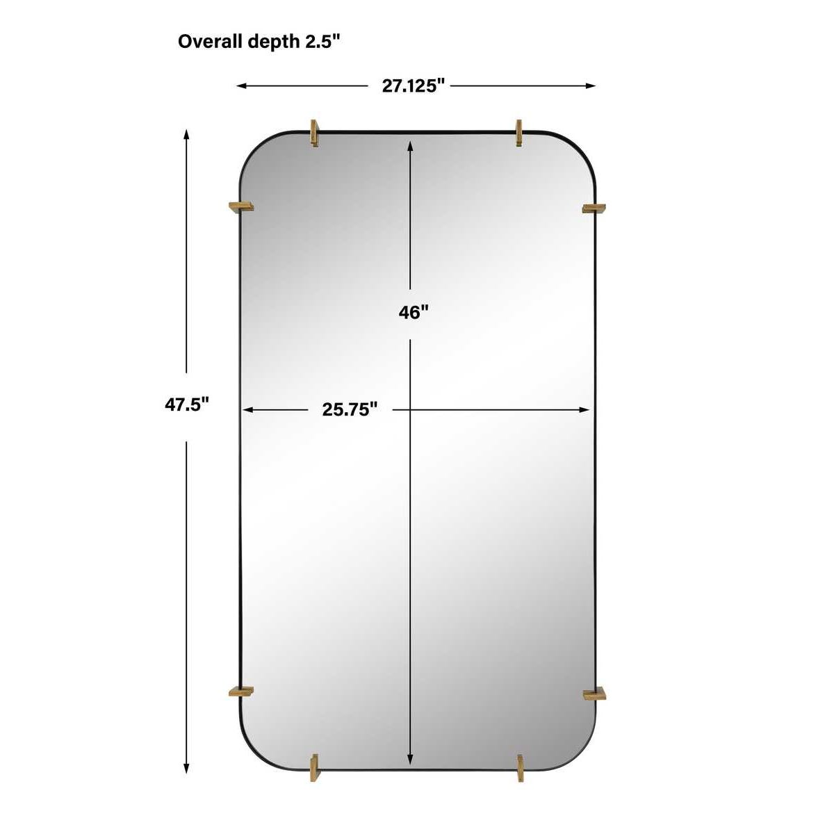 Uttermost Pali Industrial Mirror
