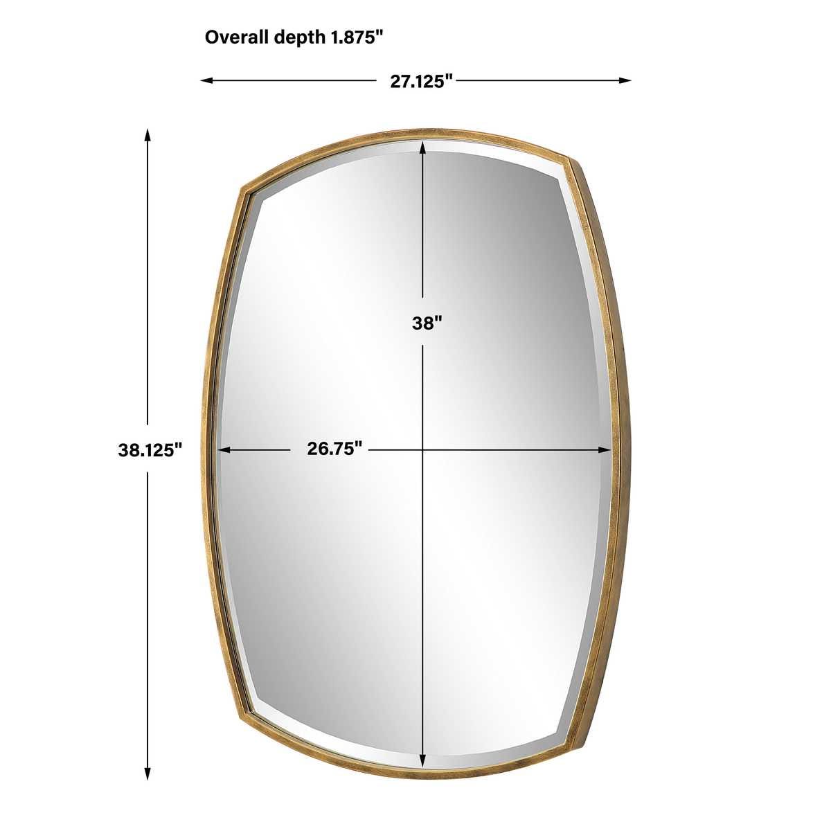 Uttermost Varenna Aged Gold Vanity Mirror