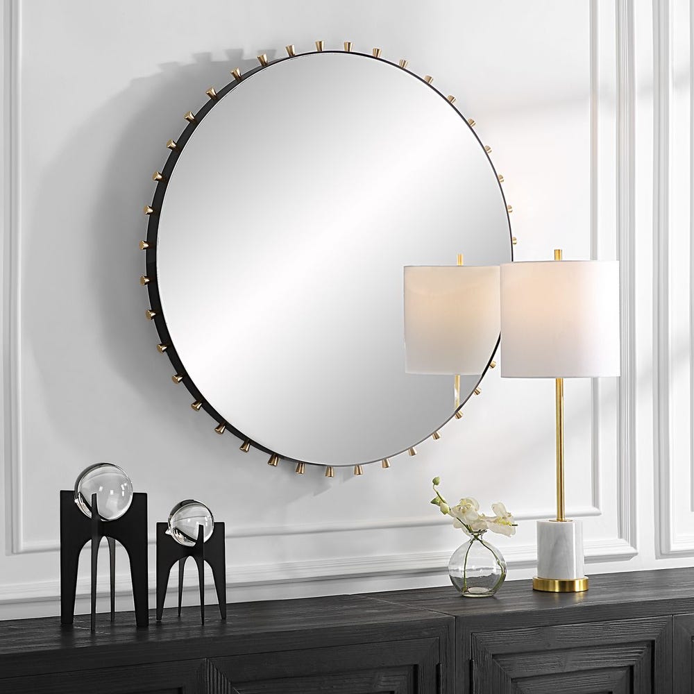 Cosmopolitan Round Mirror by Uttermost