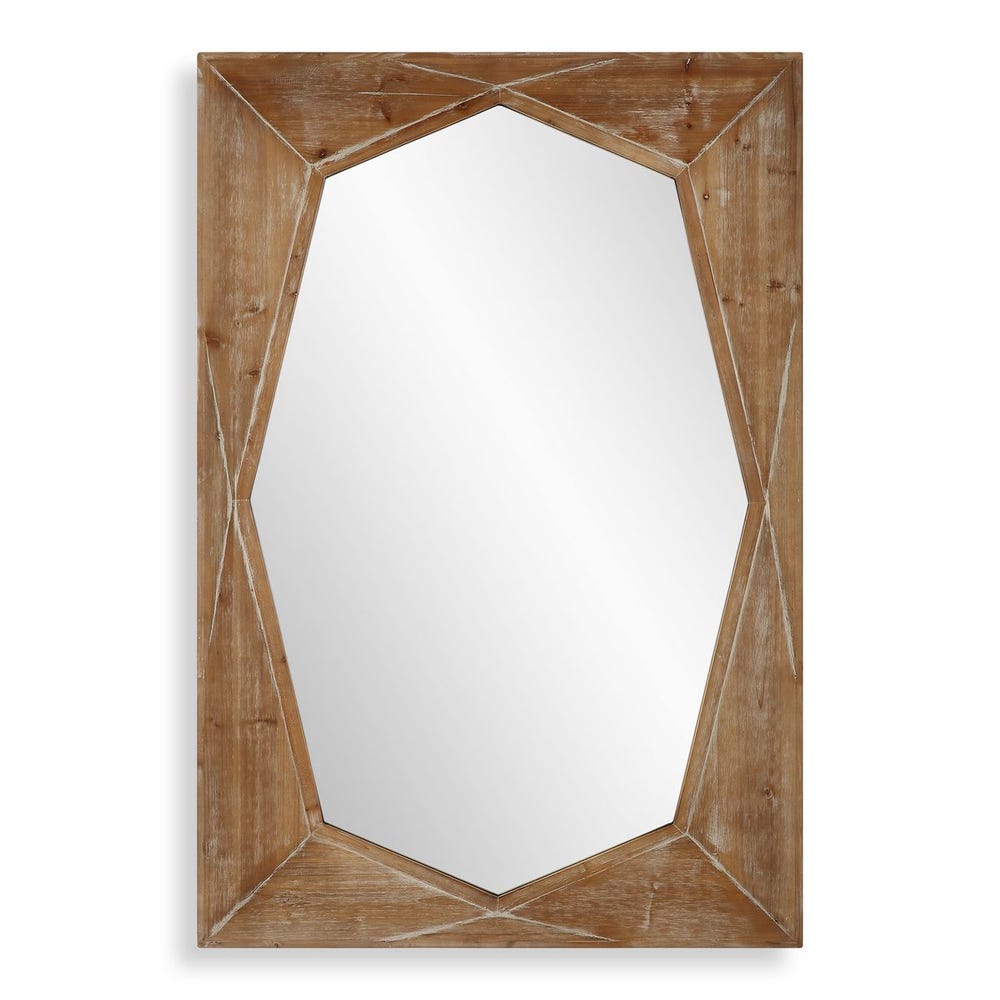 Uttermost Marquise Natural Wood Mirror