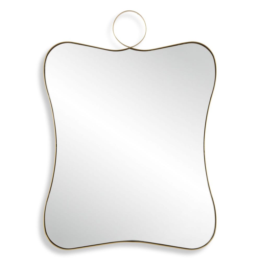 Uttermost Talia Brass Vanity Mirror