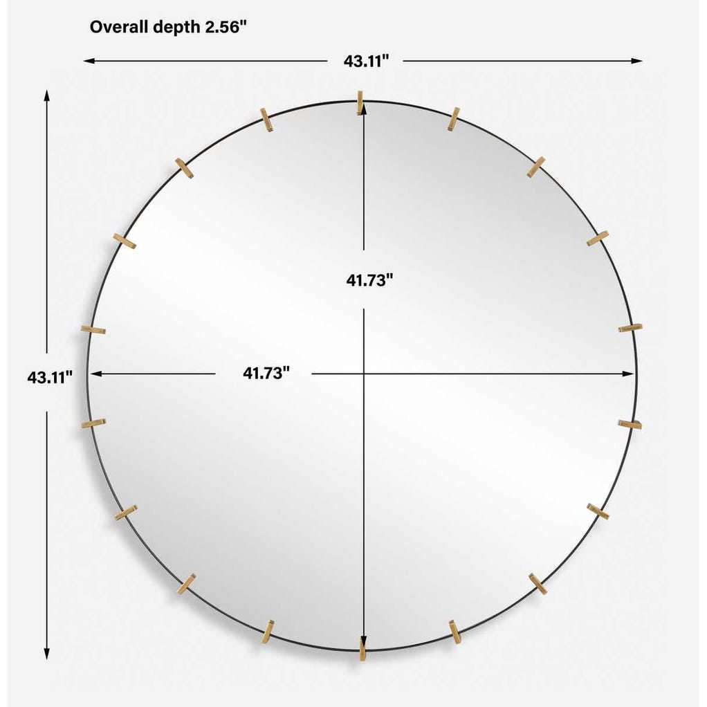 Uttermost Pali Industrial Mirror