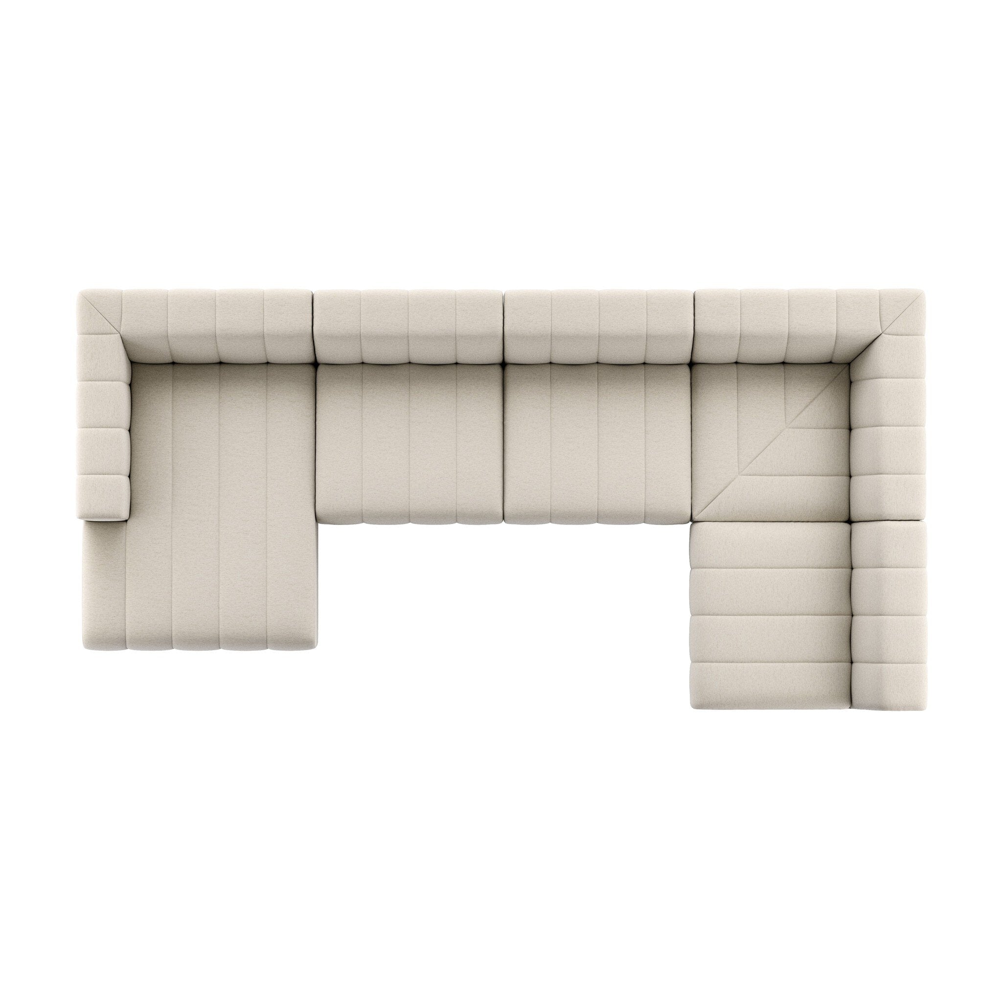 Langham Channeled 5-Piece Sectional
