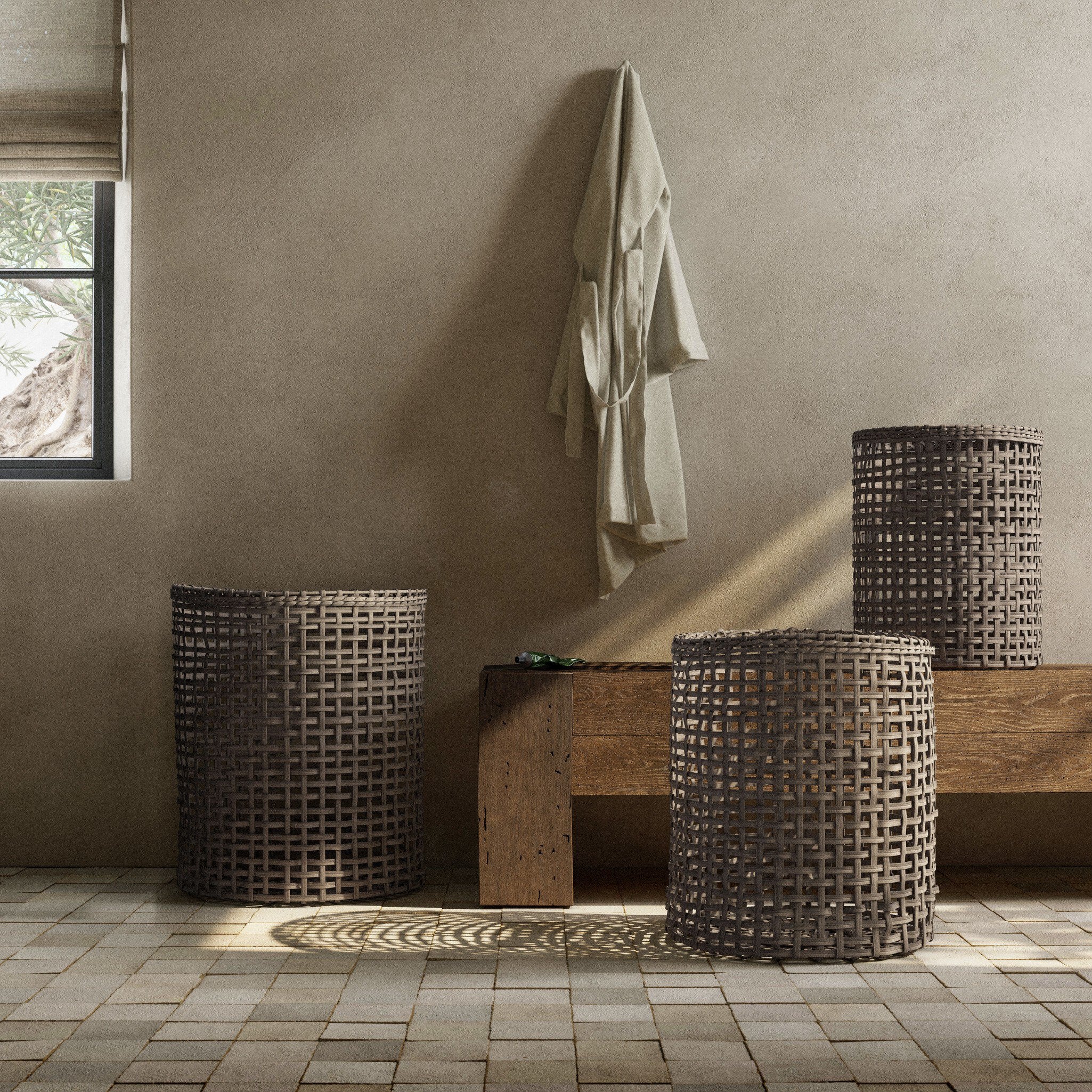 Natural Baskets - Set of 3