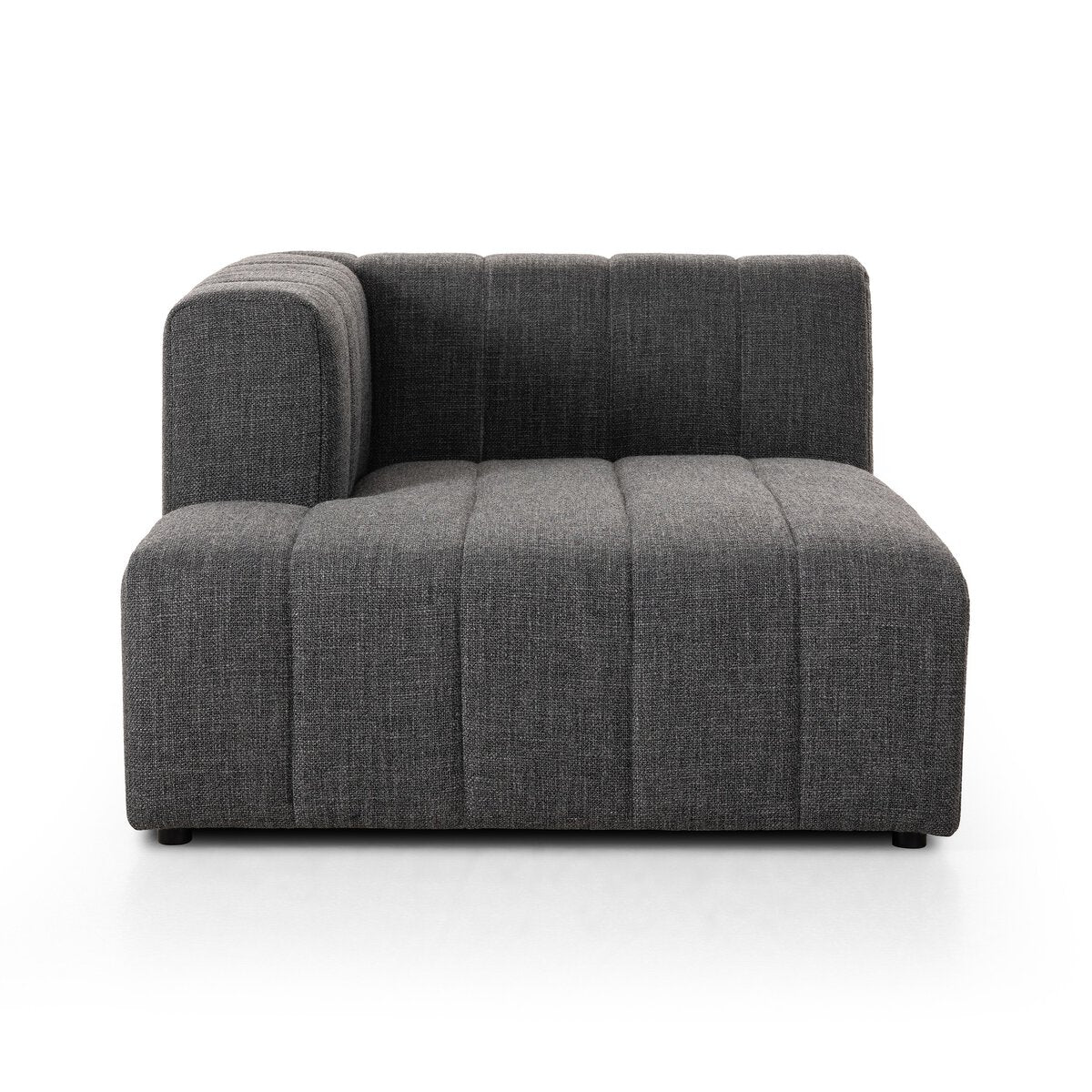 Build Your Own: Langham Channeled Sectional Sectionals Four Hands Left Chaise Saxon Charcoal   Sectionals, Mid Century Furniture, Furniture Sale, Old Bones Co, Mid Century Furniture Sale, Four Hands Furniture, Sale,Gus, Sale,Perigold Build Your Own: Langham Channeled Sectional Sectionals Sale, Perigold Sale Build Your Own: Langham Channeled Sectional,Build Your Own: Langham Channeled Sectional Lulu and Georgia, Burke Decor Sale Build Your Own: Langham Channeled Sectional, www.oldbonesco.com