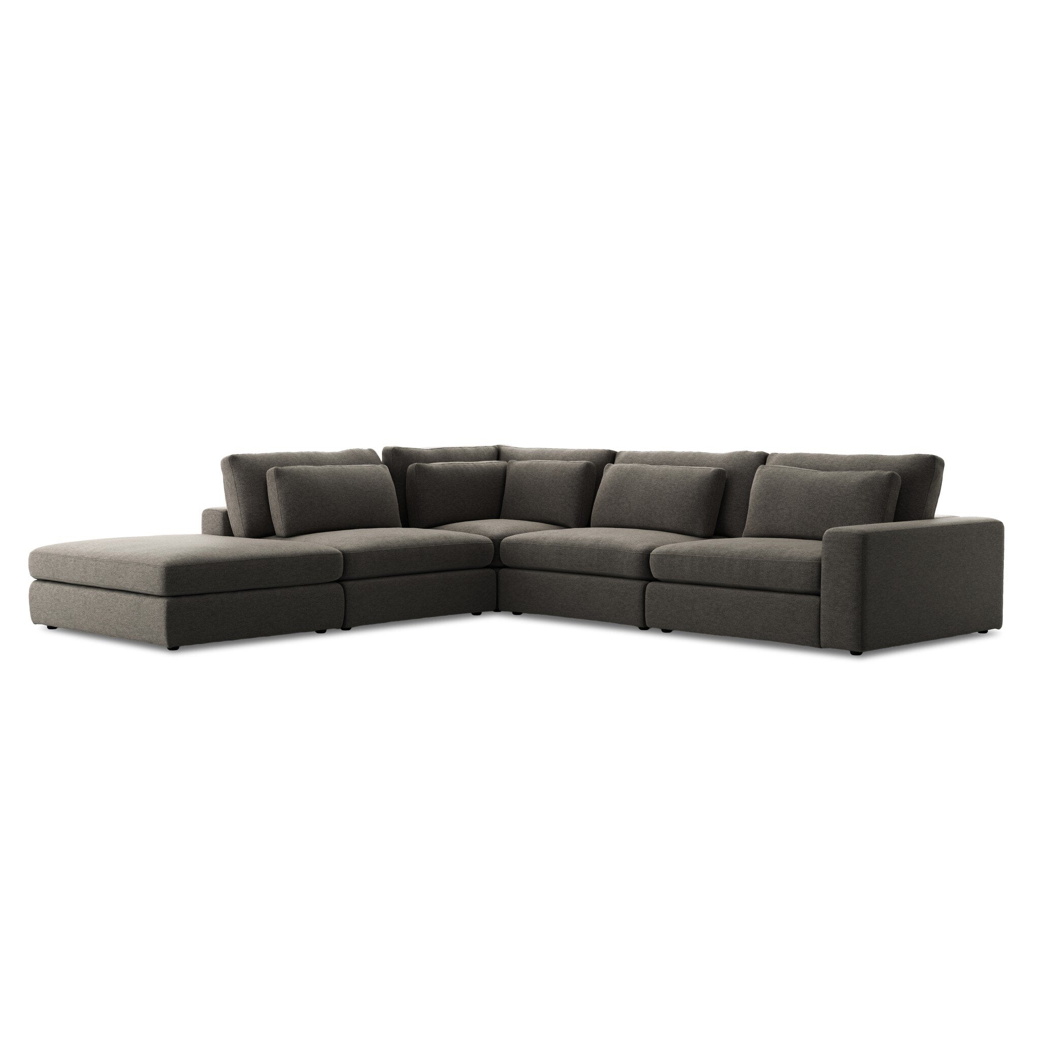 Bloor 4-Piece Sectional with Ottoman - Landale Charcoal Sectionals Four Hands , Black Friday Sale Four Hands Furniture Sale, Old Bones Co, Mid Century Furniture Sale, Four Hands Furniture, Black Friday Sale Bloor 4-Piece Sectional with Ottoman - Landale Charcoal,Gus Sale, Perigold Bloor 4-Piece Sectional with Ottoman - Landale Charcoal Sectionals Black Friday Sale , Perigold Sale Bloor 4-Piece Sectional with Ottoman - Landale Charcoal,Bloor 4-Piece Sectional with Ottoman - Landale Charcoal Lulu and Georgia,