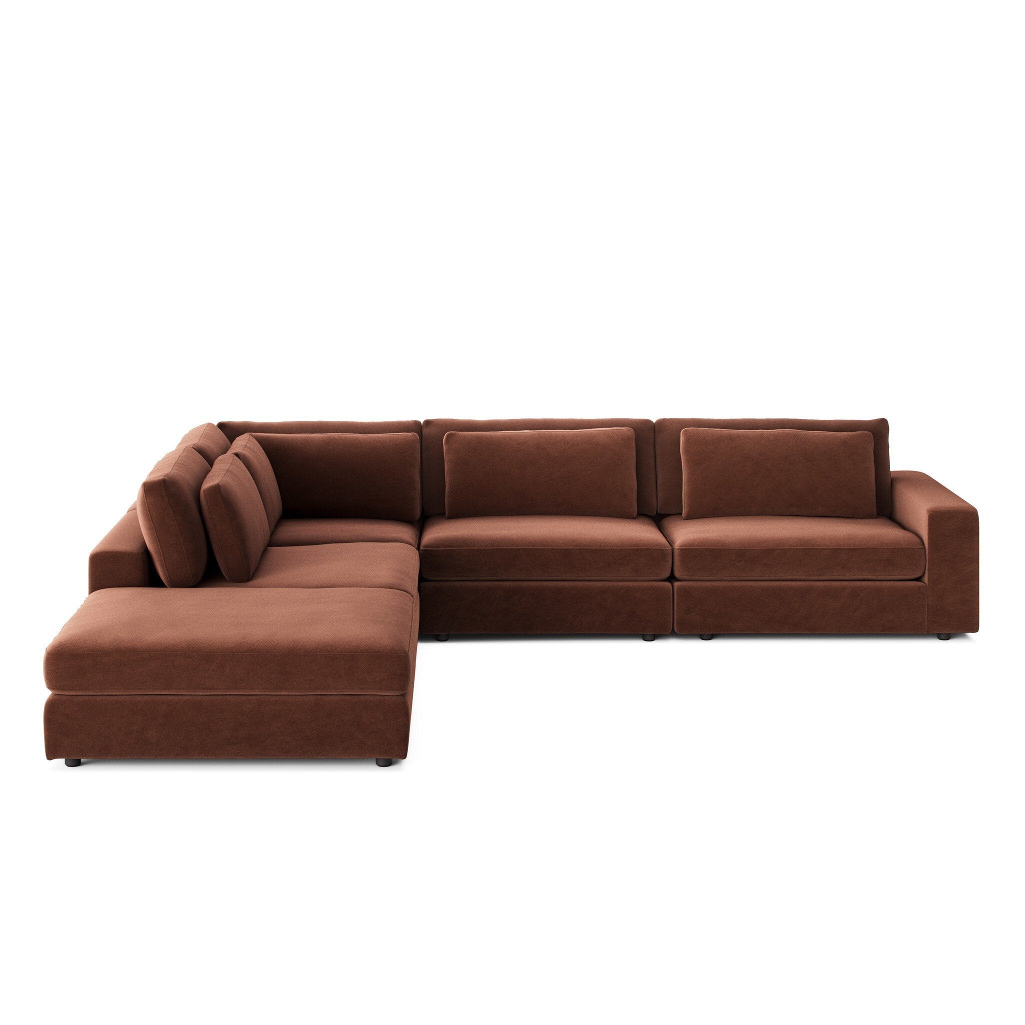 Bloor 4-Piece Sectional with Ottoman