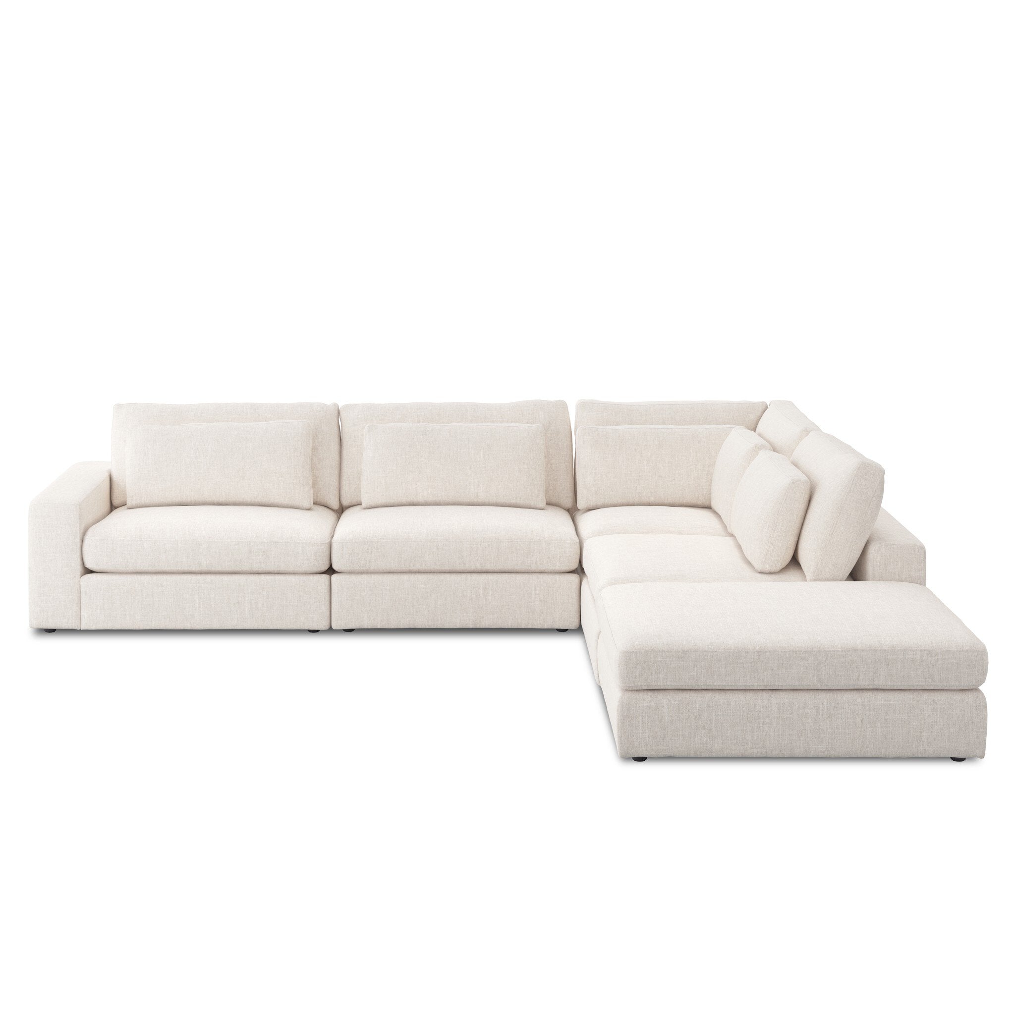 Bloor 4-Piece Sectional with Ottoman