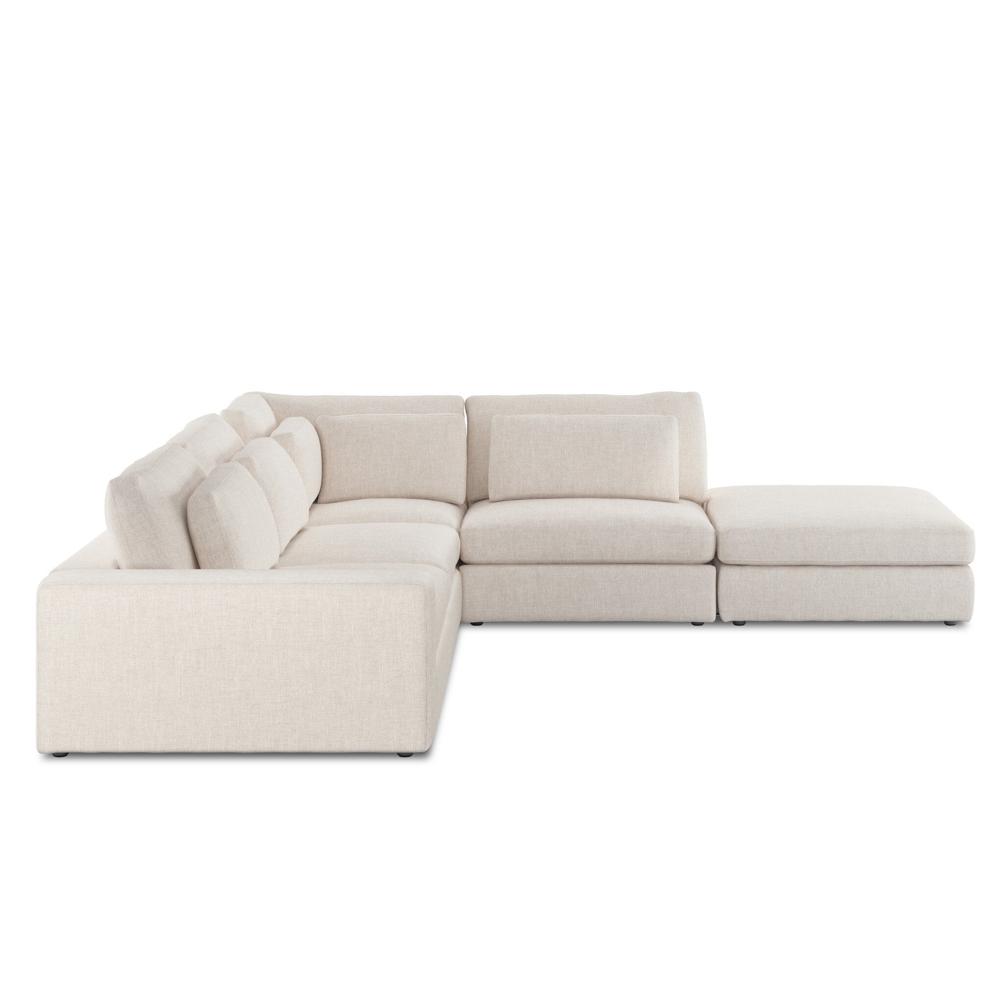 Bloor 4-Piece Sectional with Ottoman