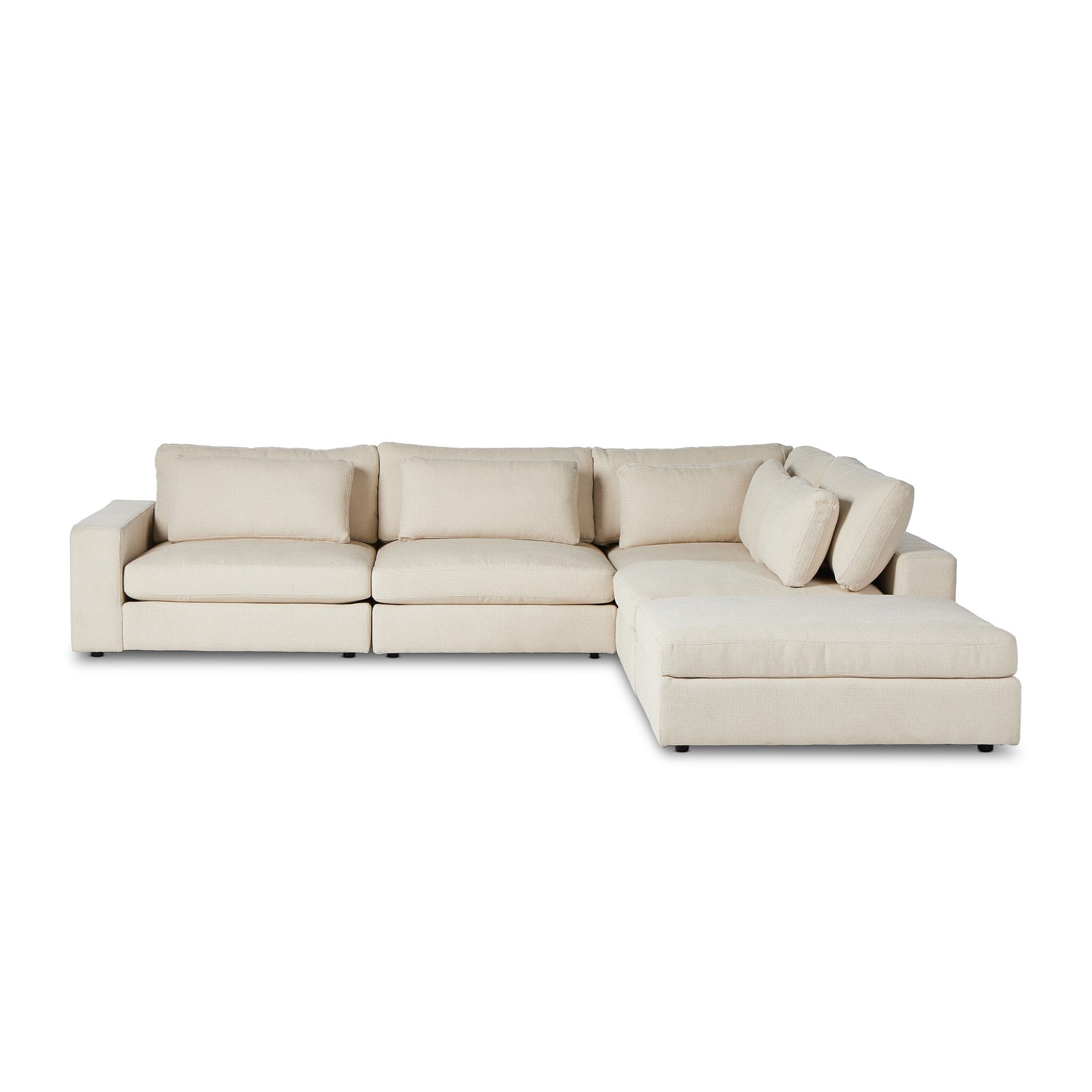 Bloor 4-Piece Sectional with Ottoman
