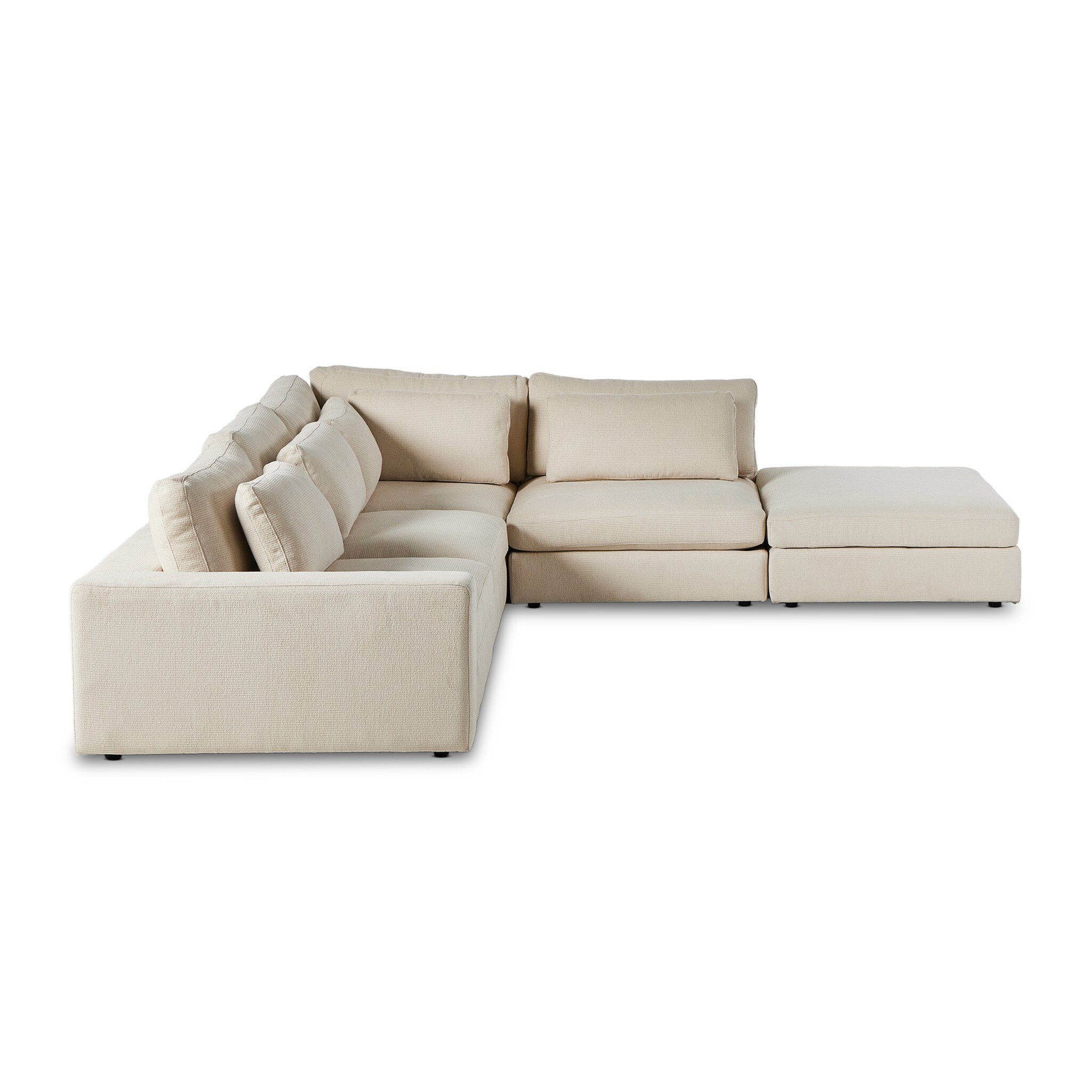 Bloor 4-Piece Sectional with Ottoman