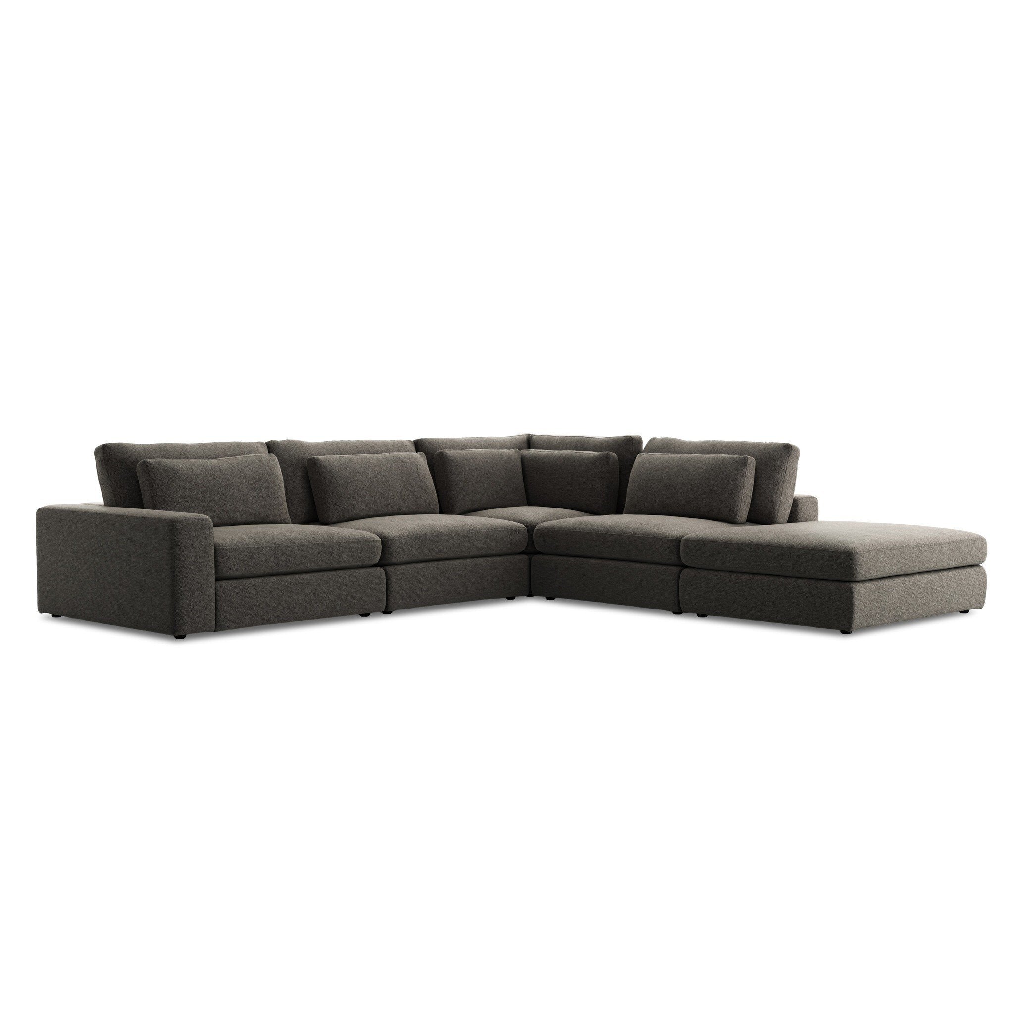 Bloor 4-Piece Sectional with Ottoman