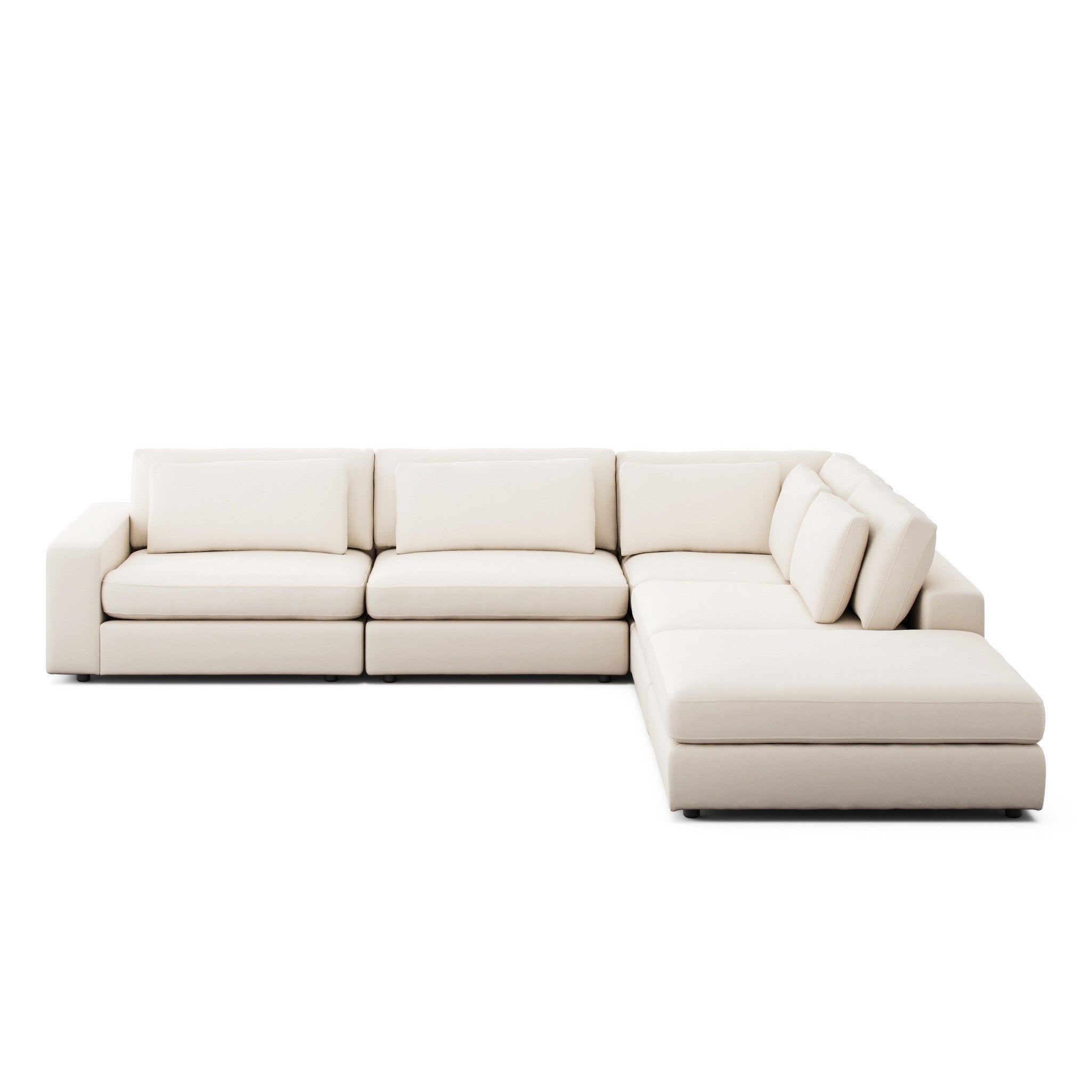 Bloor 4-Piece Sectional with Ottoman