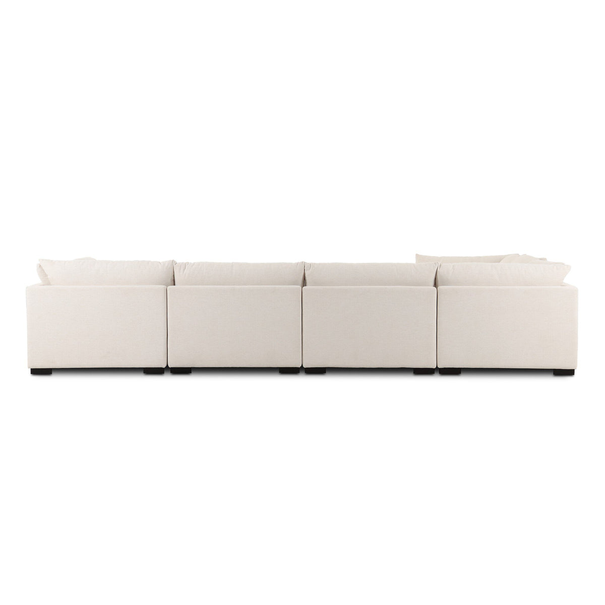 Westwood 7-Piece Sectional + Ottoman - Crypton Nomad Snow by Four Hands