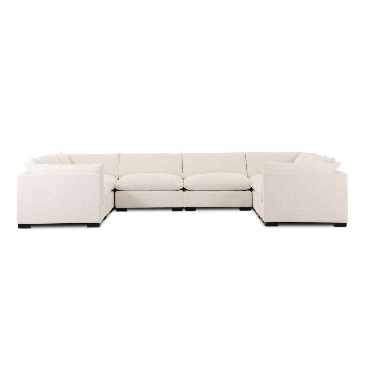 Westwood 8-Piece Sectional - Crypton Nomad Snow by Four Hands