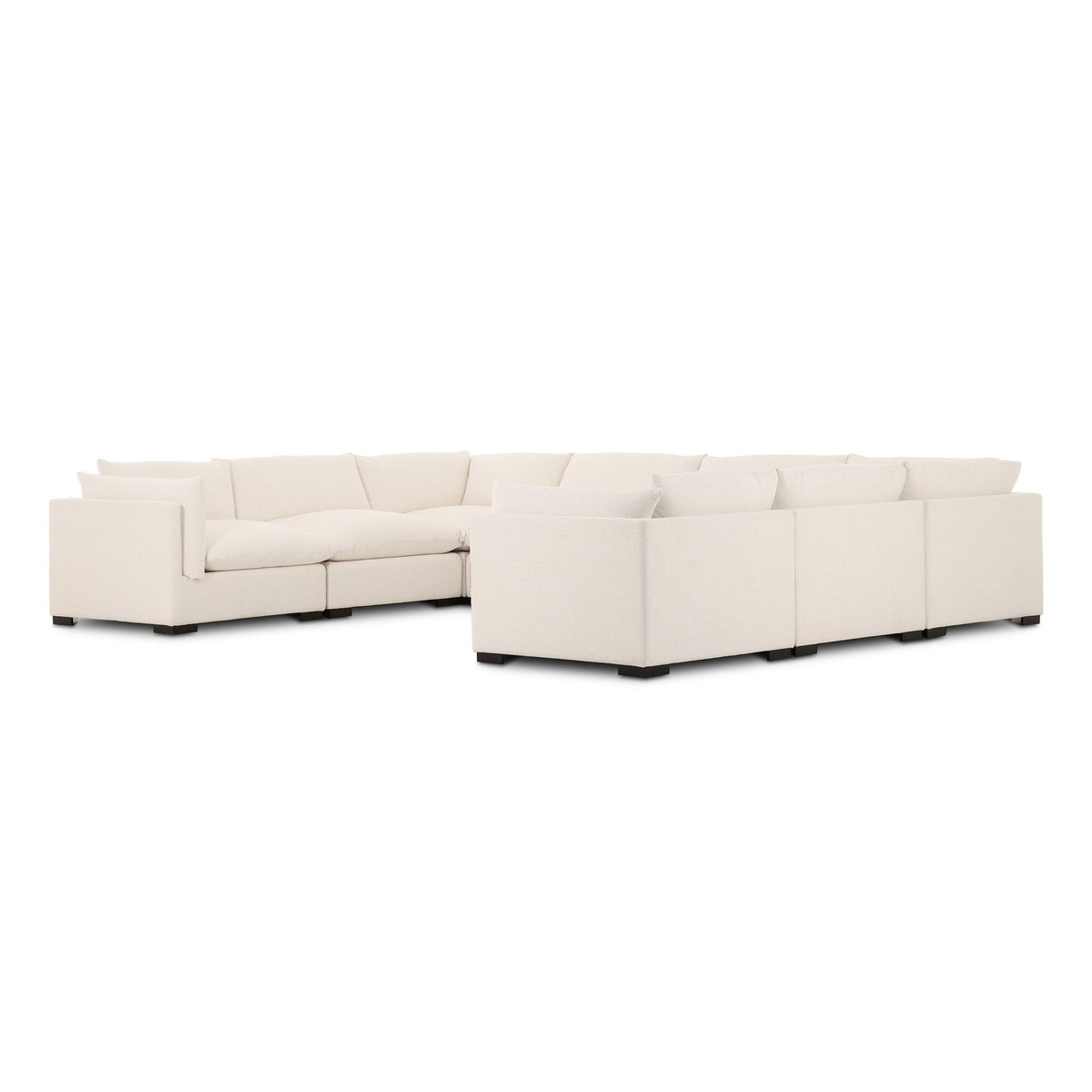 Westwood 8-Piece Sectional - Crypton Nomad Snow by Four Hands