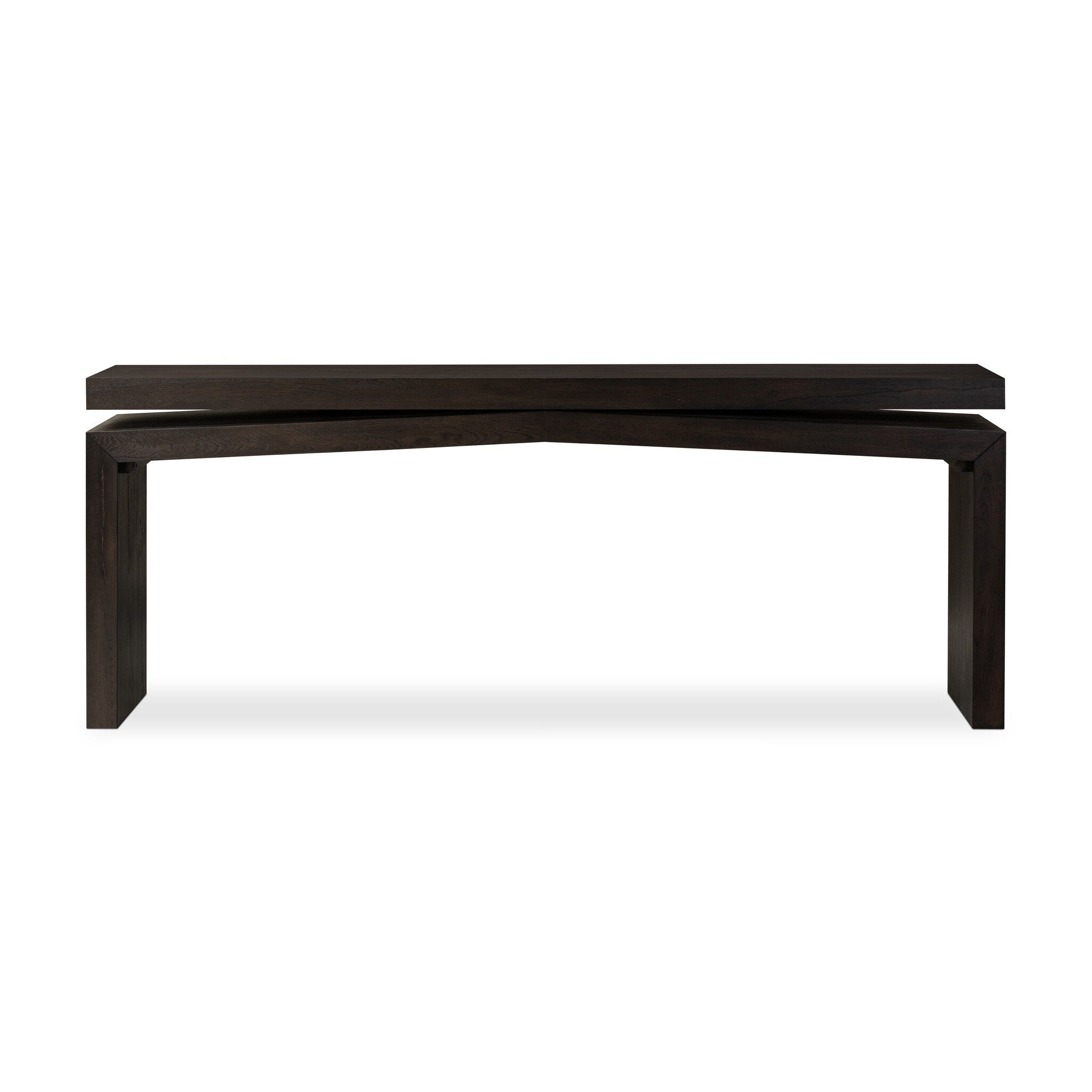 Matthes Oak Console Table Console Tables Four Hands Smoked Black Veneer Console Tables,https://www.oldbonesco.com,Mid Century Furniture, Furniture Sale, Old Bones Co, Mid Century Sale, Four Hands Furniture, Sale,Gus, Sale,Perigold Matthes Oak Console Table Console Tables Sale, Perigold Sale Matthes Oak Console Table,Matthes Oak Console Table Lulu and Georgia,Burke Decor Sale Matthes Oak Console Table, open box furniture,Open Box Matthes Oak Console Table