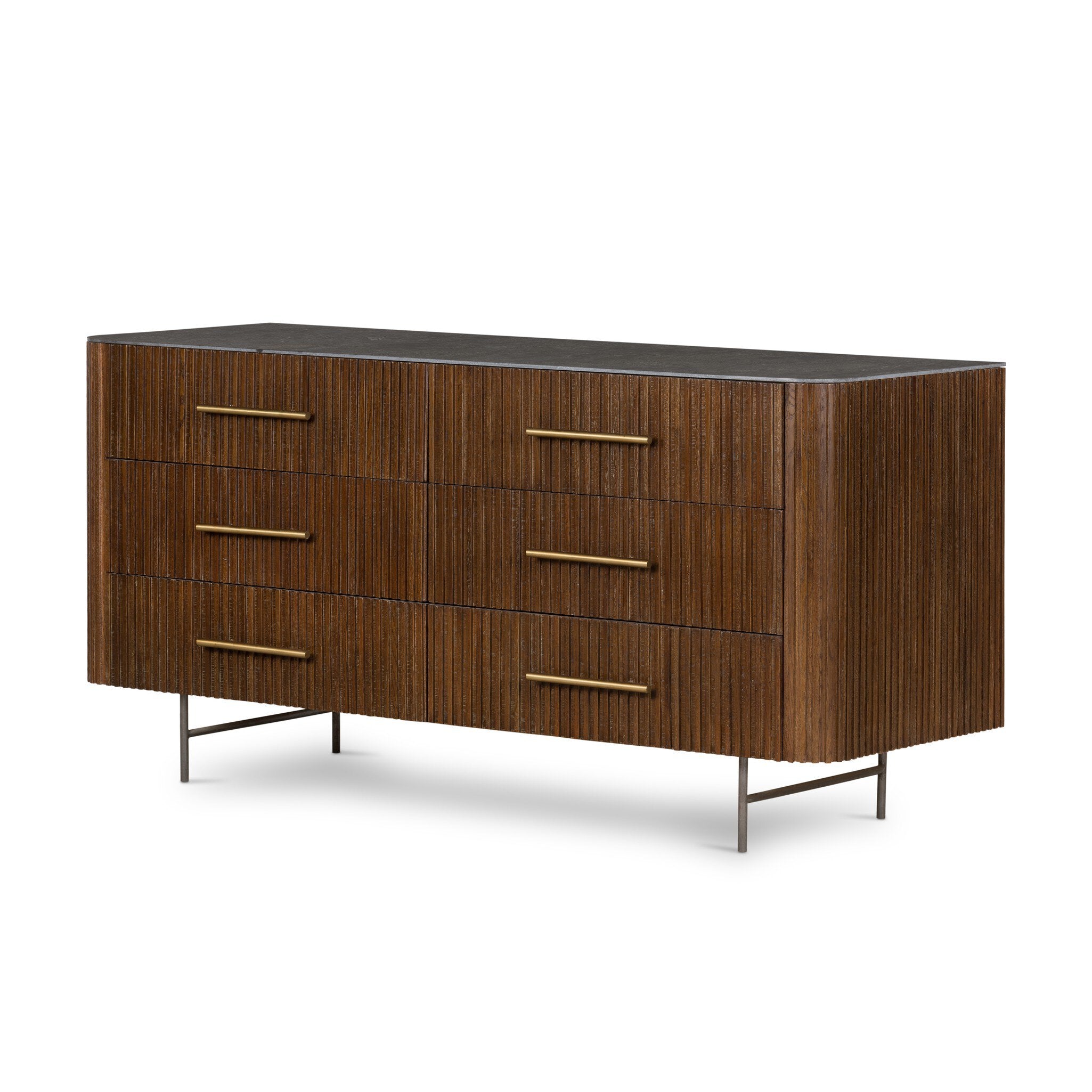 Fletcher 6 Drawer Dresser Dresser Four Hands Four Hands, Mid Century Modern Furniture, Old Bones Furniture Company, Old Bones Co, Modern Mid Century, Designer Furniture, Furniture Sale, Warehouse Furniture Sale, Fletcher 6 Drawer Dresser Sale, https://www.oldbonesco.com/