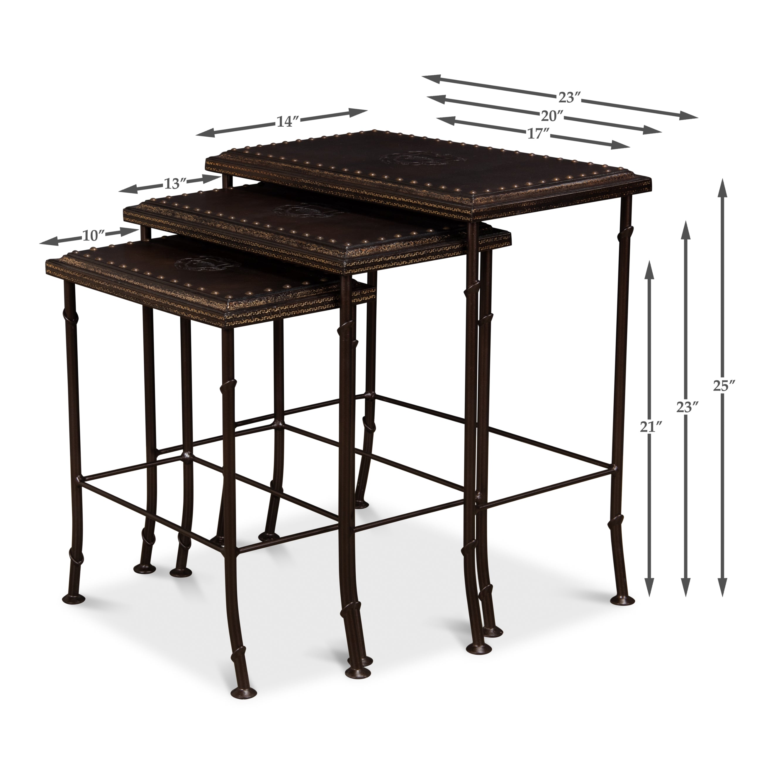 Noble Nesting Tables - Set of 3