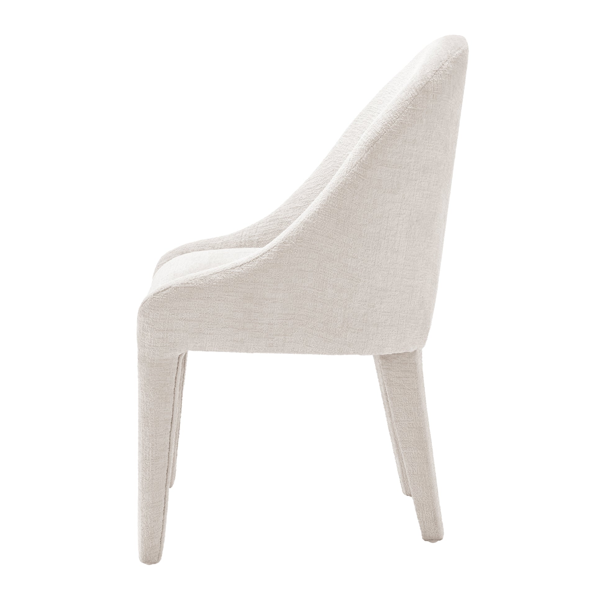 Stacy Chenille Dining Side Chair - Seville Beige