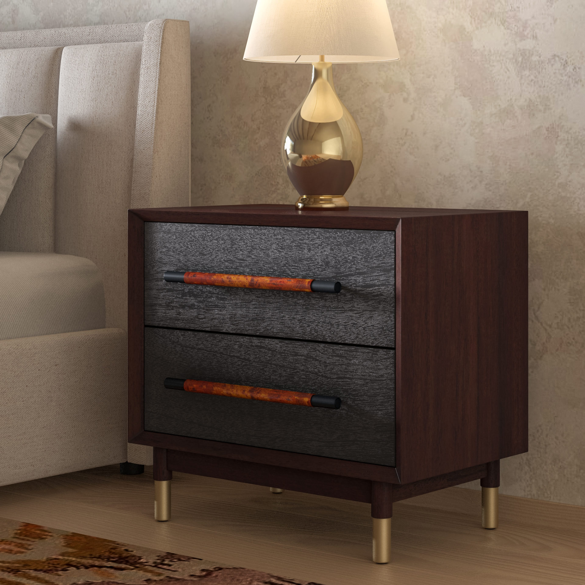 Callan KD 2-Drawers Side Table Side & End Tables NPD , Black Friday Sale NPD Furniture Sale, Old Bones Co, Mid Century Furniture Sale, Four Hands Furniture, Black Friday Sale Callan KD 2-Drawers Side Table,Gus Sale, Perigold Callan KD 2-Drawers Side Table Side & End Tables Black Friday Sale , Perigold Sale Callan KD 2-Drawers Side Table,Callan KD 2-Drawers Side Table Lulu and Georgia, Burke Decor Sale Callan KD 2-Drawers Side Table, www.oldbonesco.com