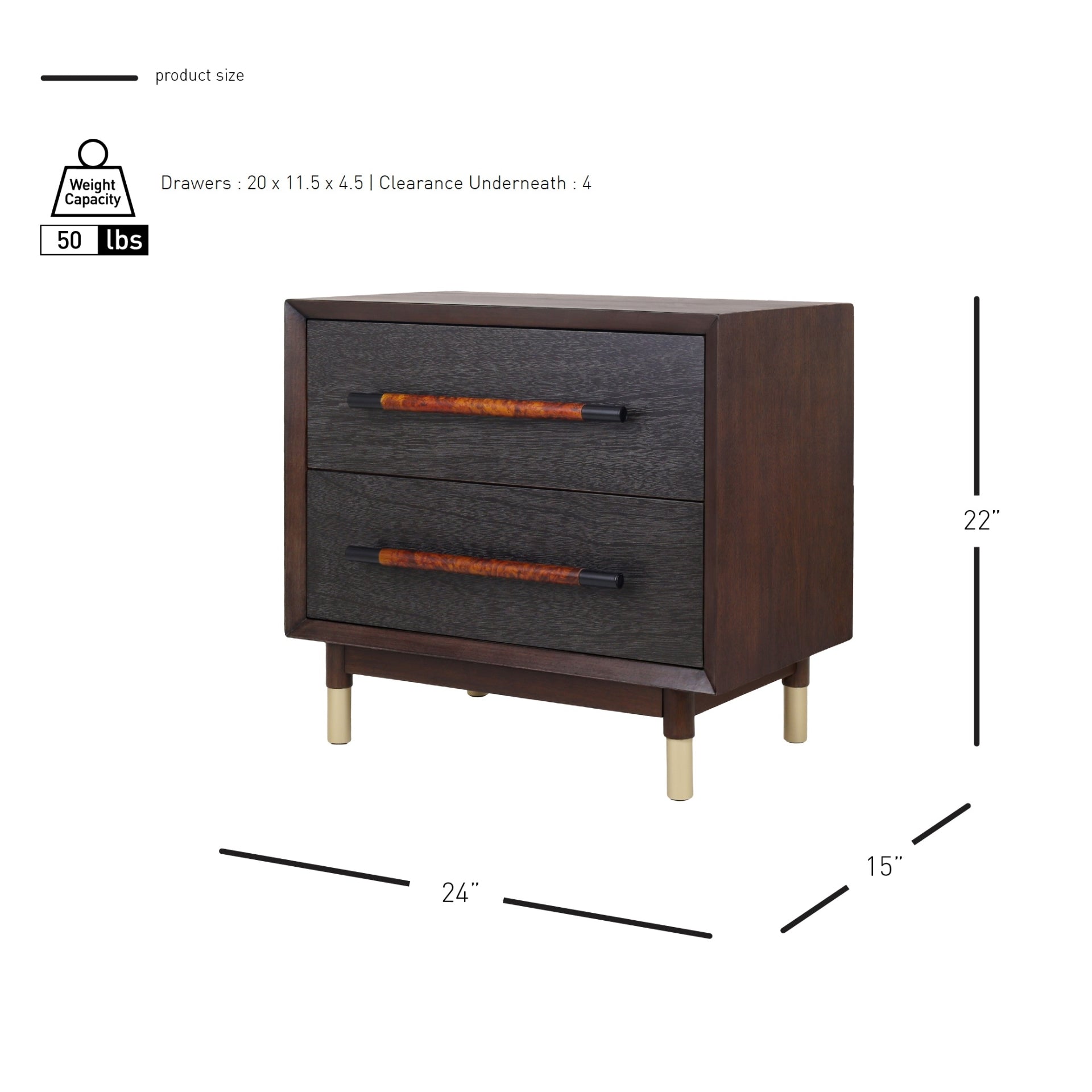 Callan KD 2-Drawers Side Table Side & End Tables NPD , Black Friday Sale NPD Furniture Sale, Old Bones Co, Mid Century Furniture Sale, Four Hands Furniture, Black Friday Sale Callan KD 2-Drawers Side Table,Gus Sale, Perigold Callan KD 2-Drawers Side Table Side & End Tables Black Friday Sale , Perigold Sale Callan KD 2-Drawers Side Table,Callan KD 2-Drawers Side Table Lulu and Georgia, Burke Decor Sale Callan KD 2-Drawers Side Table, www.oldbonesco.com