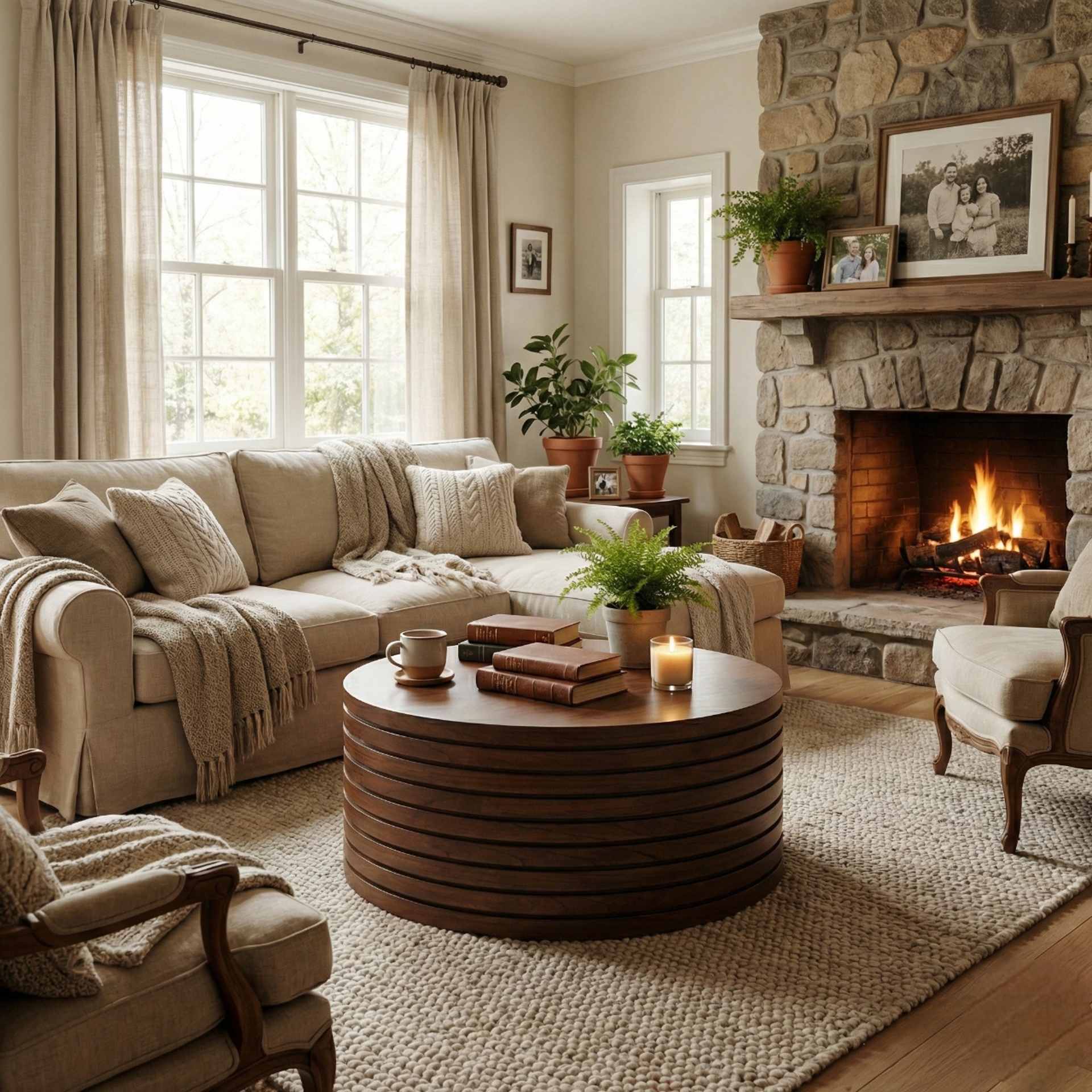 Corvin Coffee Table - Walnut