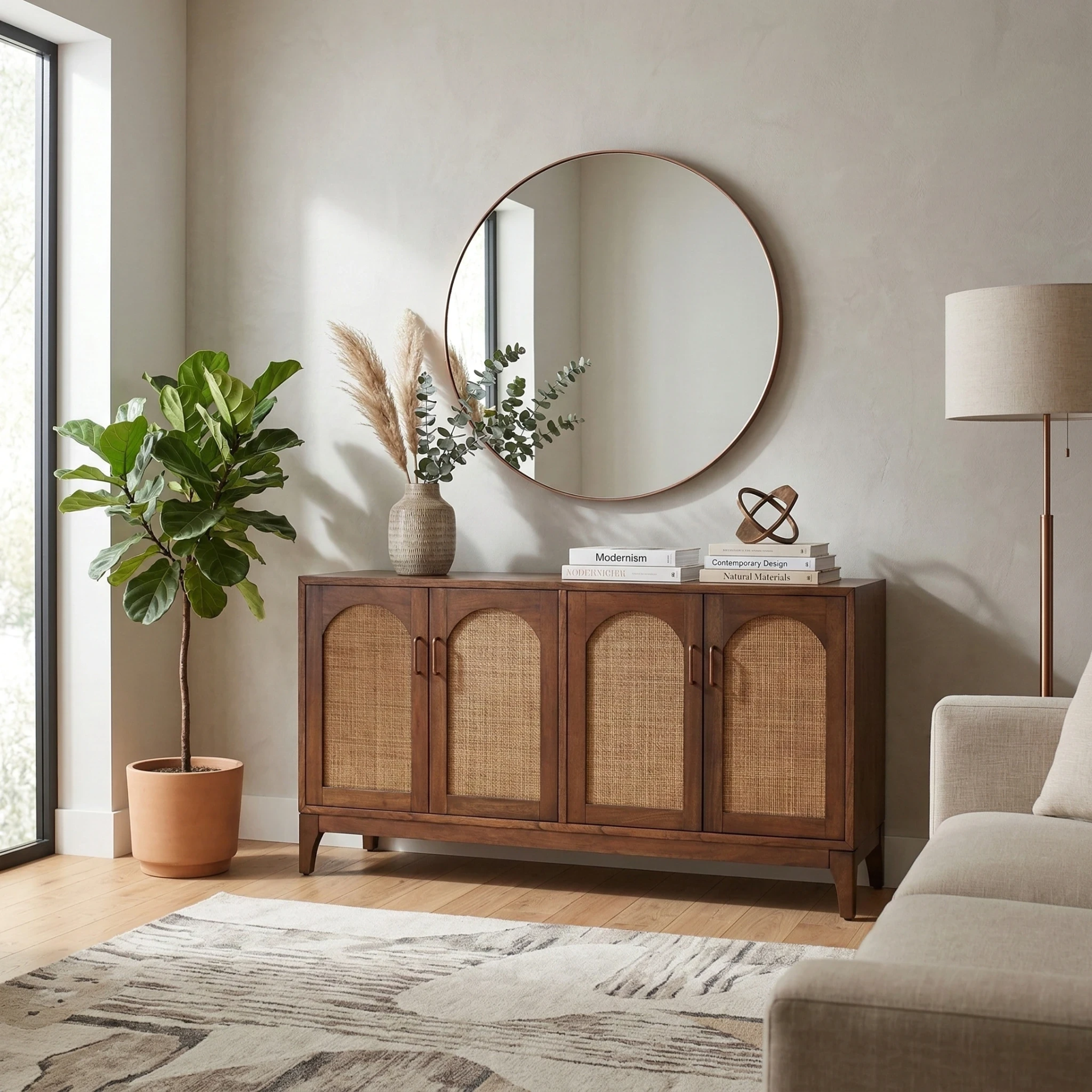Chantilly 4 Doors Buffet/Sideboard