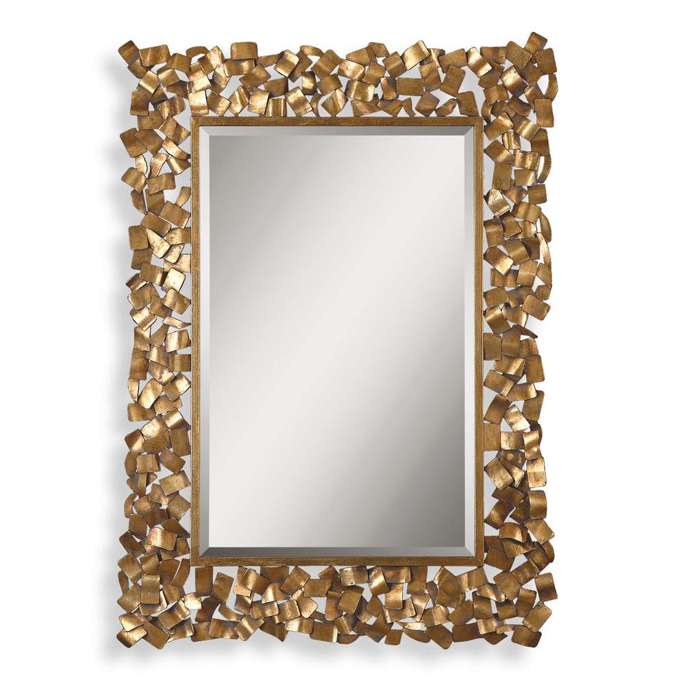 Uttermost Capulin Antique Gold Mirror