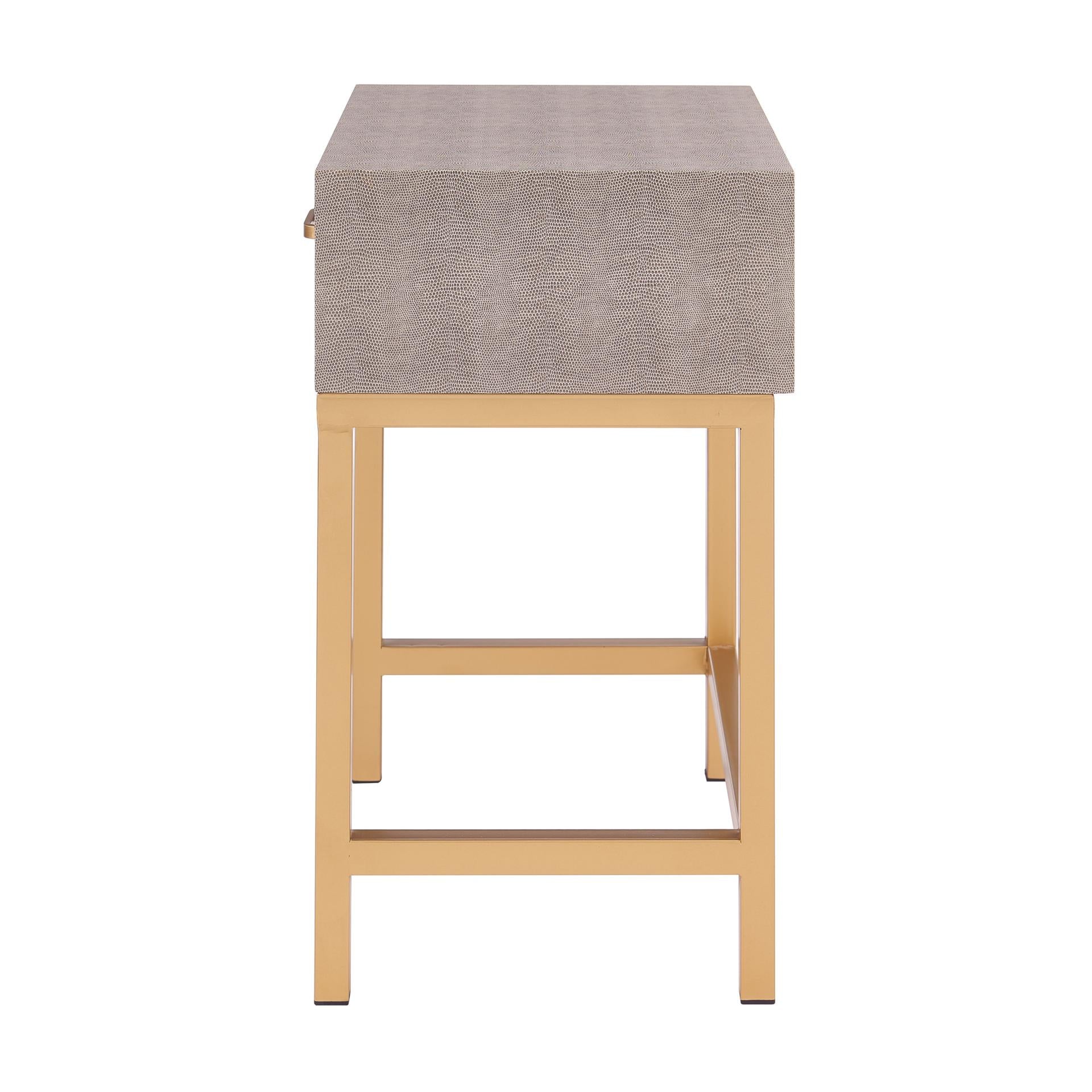 Durham Faux Shagreen 1-Drawer Side/End Table Side & End Tables NPD , Black Friday Sale NPD Furniture Sale, Old Bones Co, Mid Century Furniture Sale, Four Hands Furniture, Black Friday Sale Durham Faux Shagreen 1-Drawer Side/End Table,Gus Sale, Perigold Durham Faux Shagreen 1-Drawer Side/End Table Side & End Tables Black Friday Sale , Perigold Sale Durham Faux Shagreen 1-Drawer Side/End Table,Durham Faux Shagreen 1-Drawer Side/End Table Lulu and Georgia, Burke Decor Sale Durham Faux Shagreen 1-Drawer Side/En